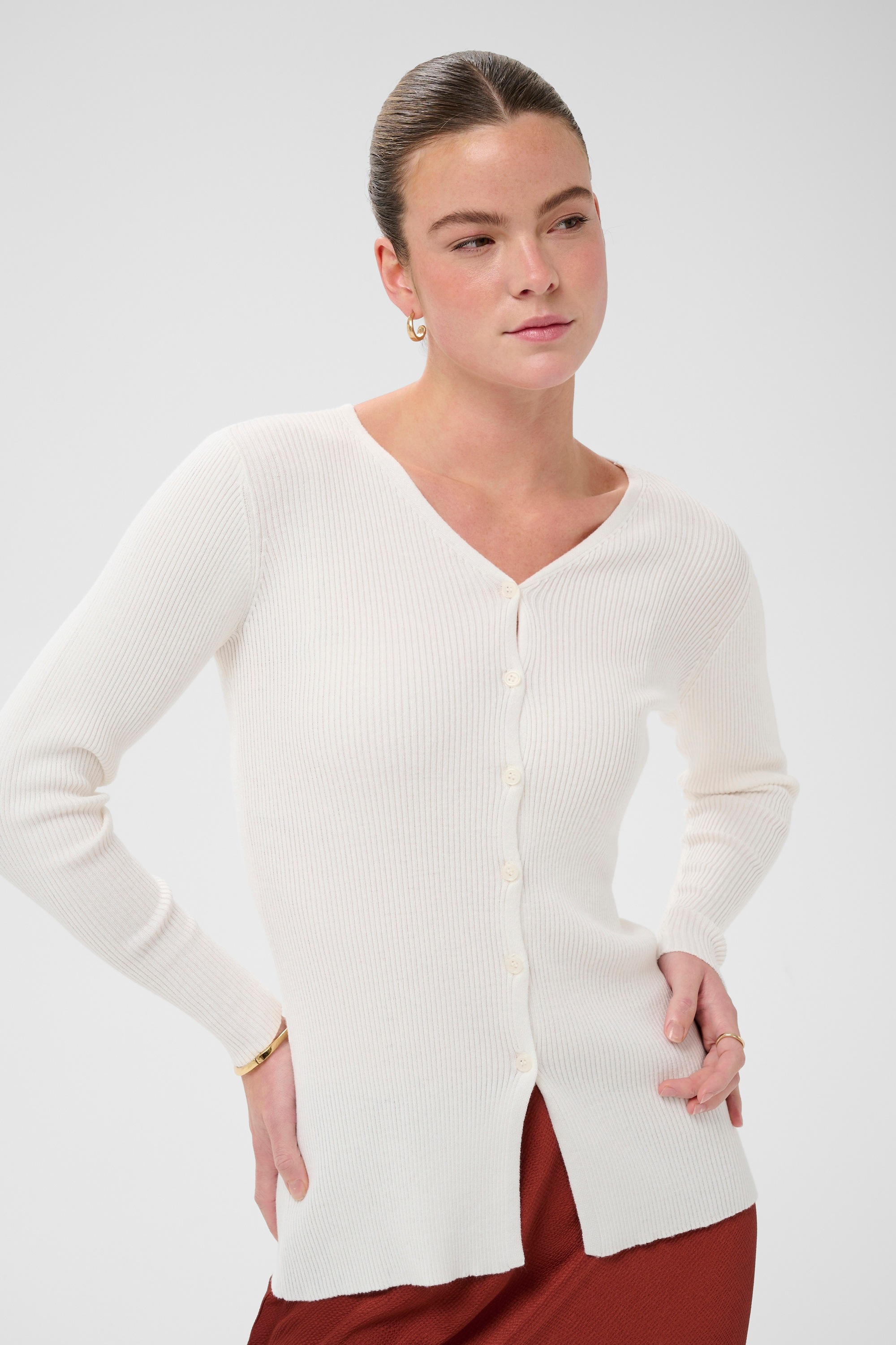 KAFFE Strickjacke »Strickjacke KAindira«