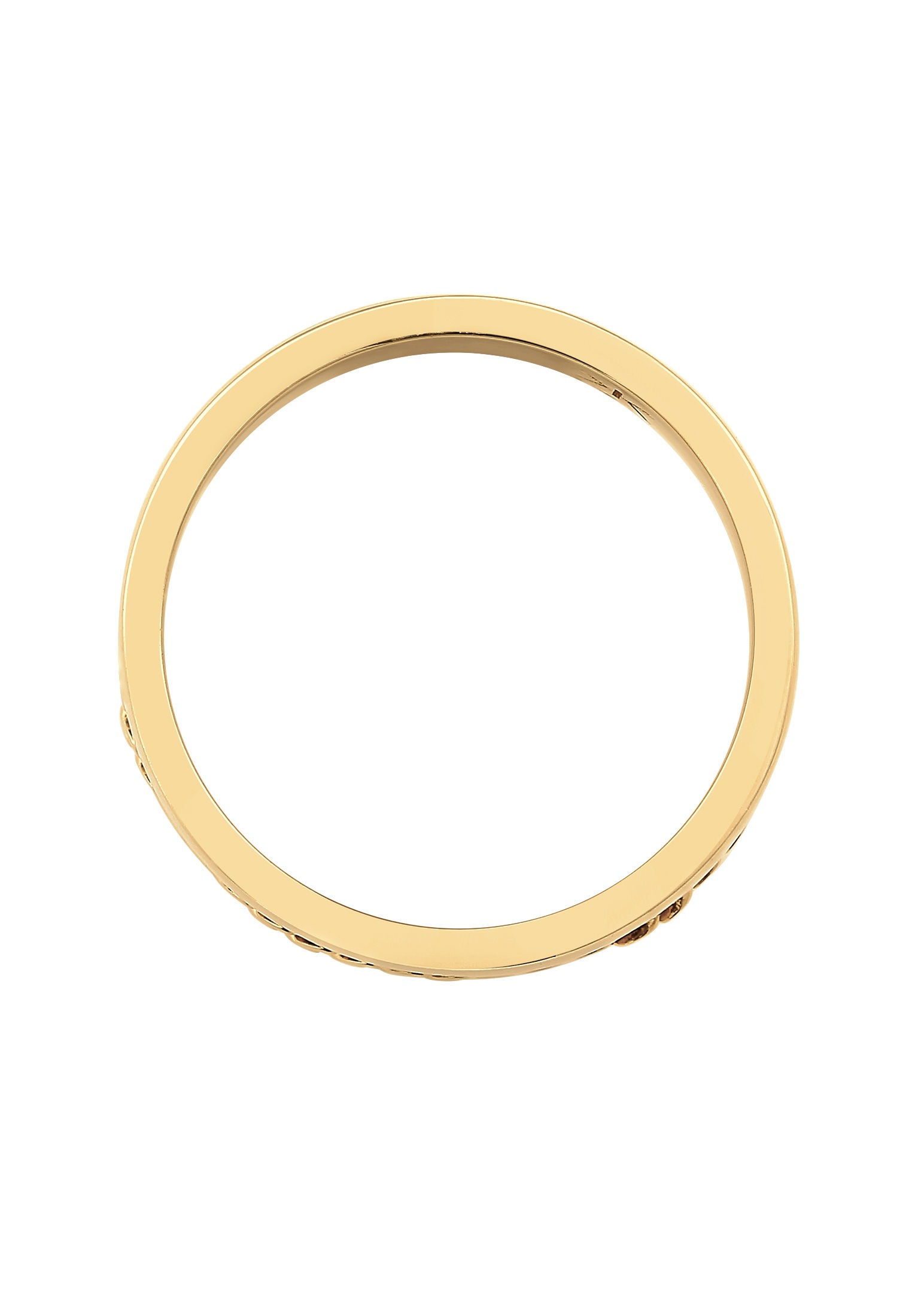 Kuzzoi Silberring »Ring Herren Bandring Chunky Chain 925 Silber«