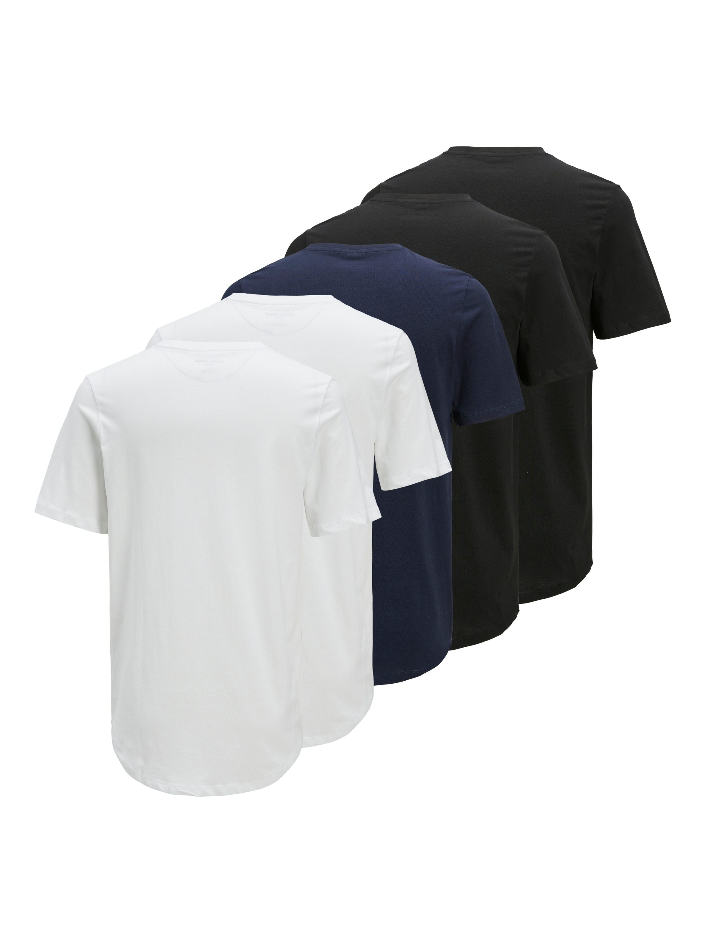 Jack & Jones Rundhalsshirt »JPRBLABRODY TEE SS CREW NECK 5PK MP«, (Packung, 5 tlg.)