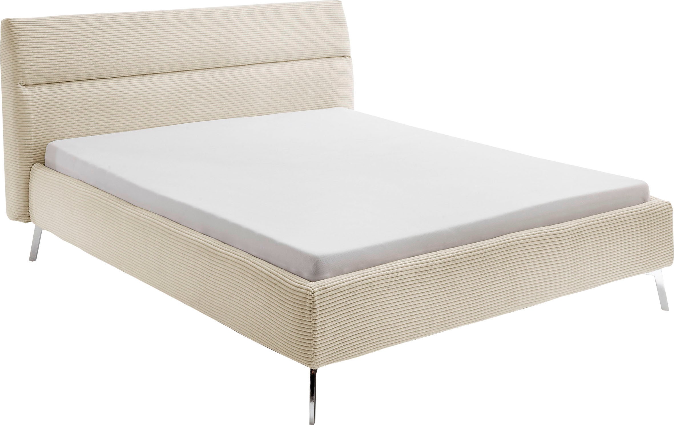 Home affaire Polsterbett »Elvo, weichgepolstertes Kopfteil, wahweise Überlänge, 140-200 cm breit«