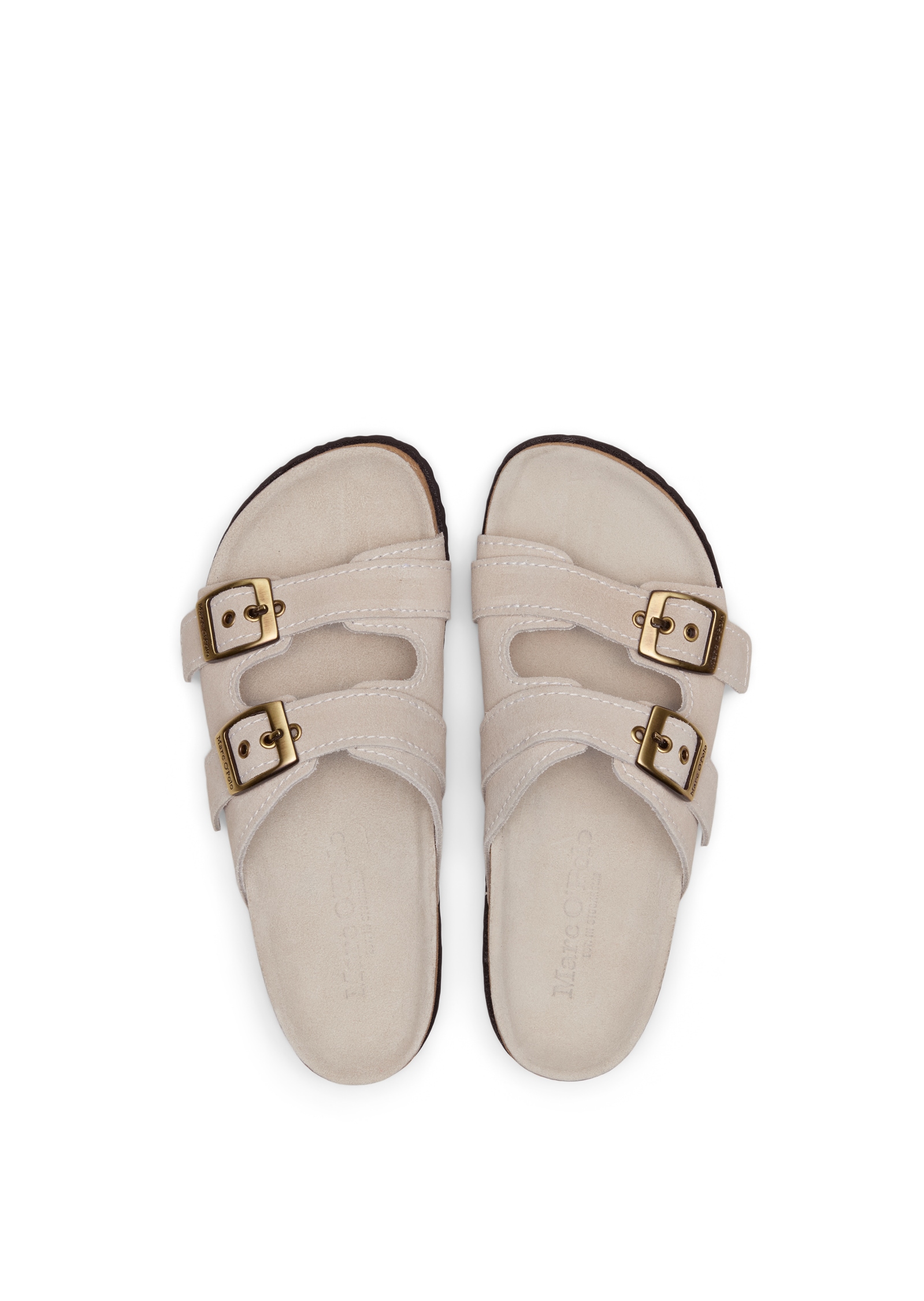 Marc O'Polo Pantolette »Quinn«  Sommerschuh, Hausschuh, Strandschuh mit Memory Foam