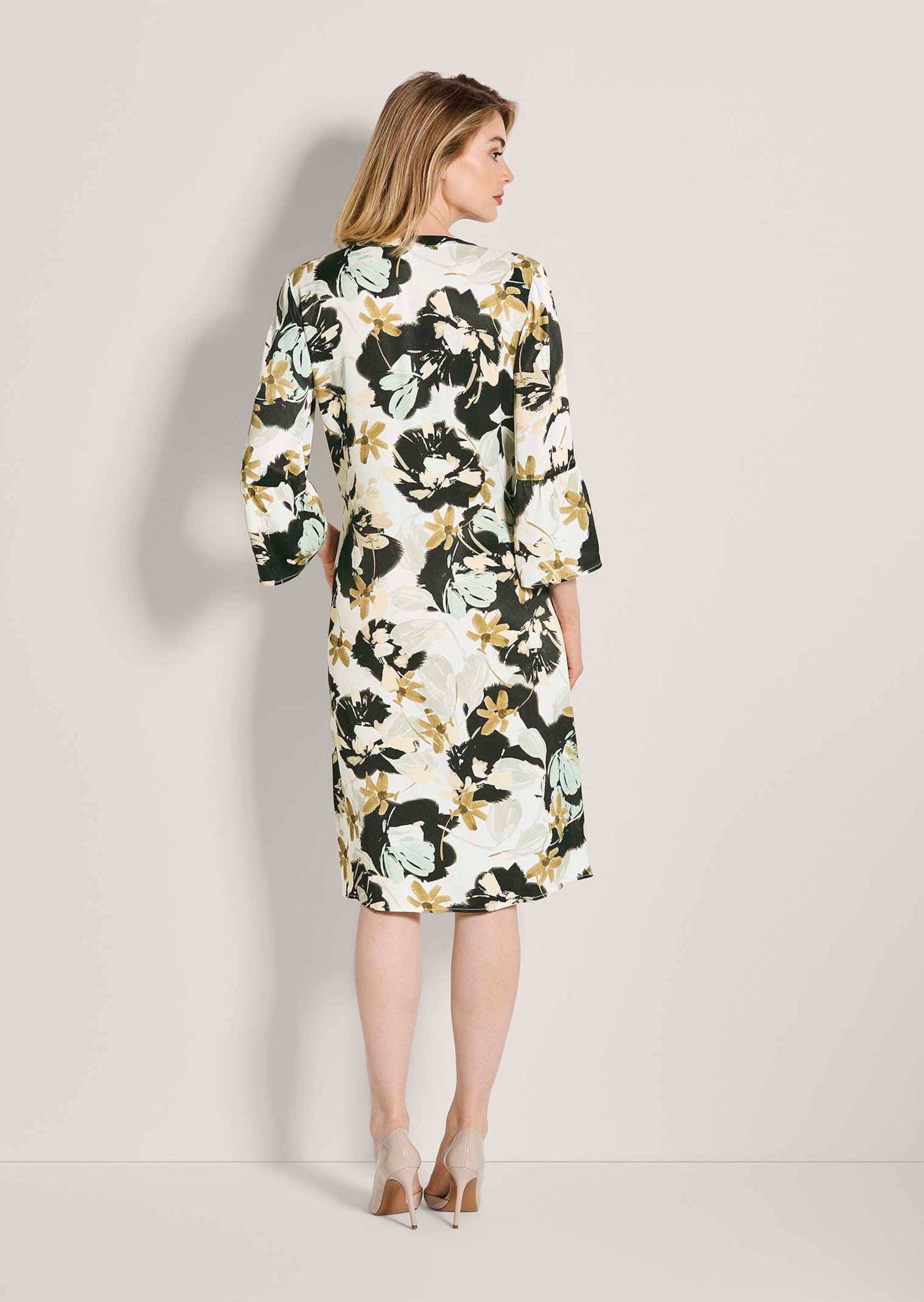 MADELEINE Sommerkleid »Viskosekleid Print-Kleid mit Volants«