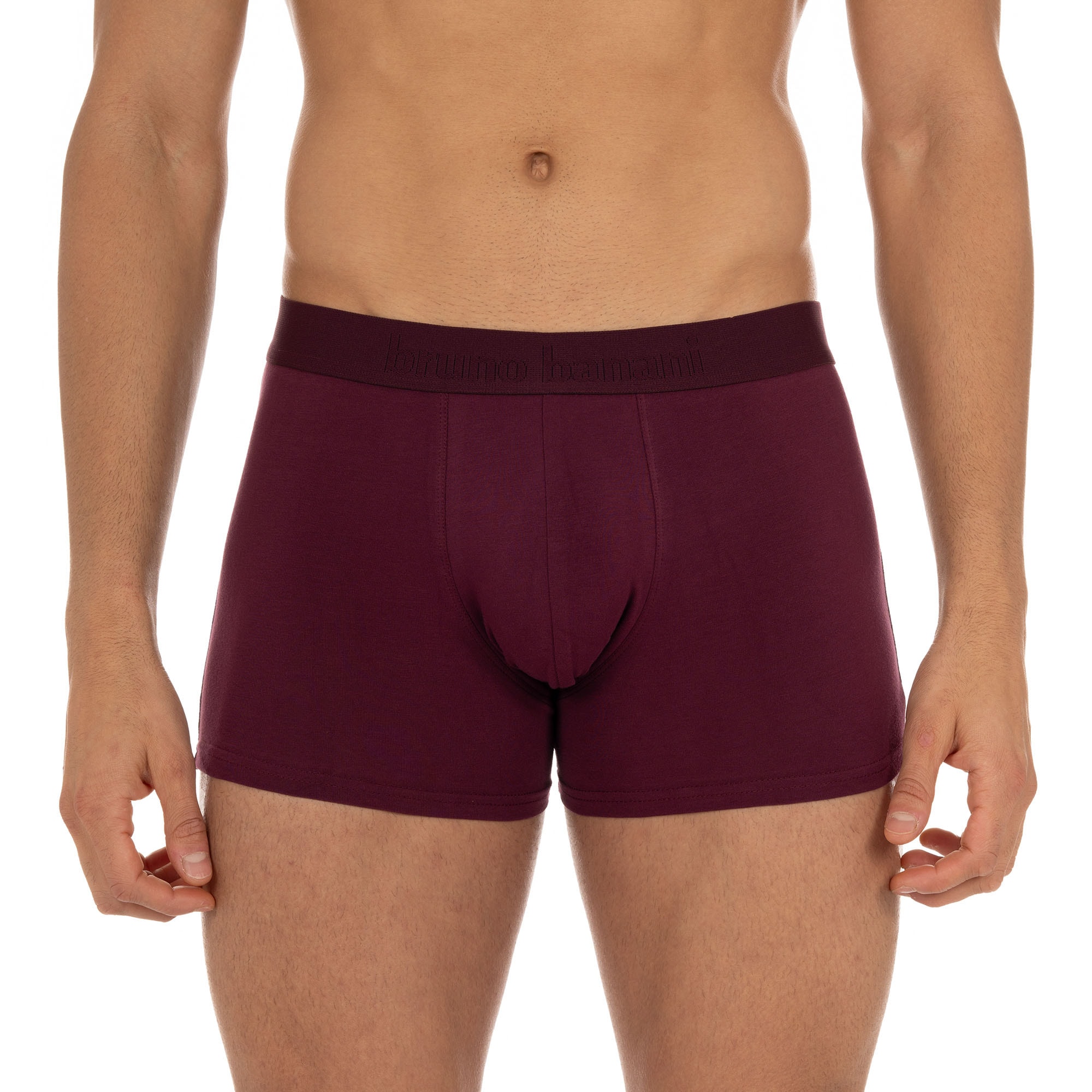 Bruno Banani Boxershorts »FLOWING«, (2er Pack), mit kontrastfarbenem Bündchen