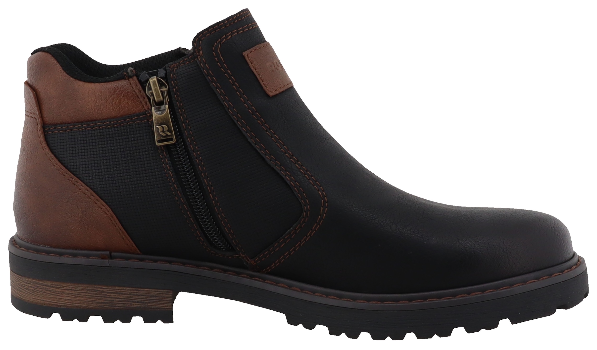 Romika Bikerboots  Bikerboots, Stiefelette mit Reißverschluss