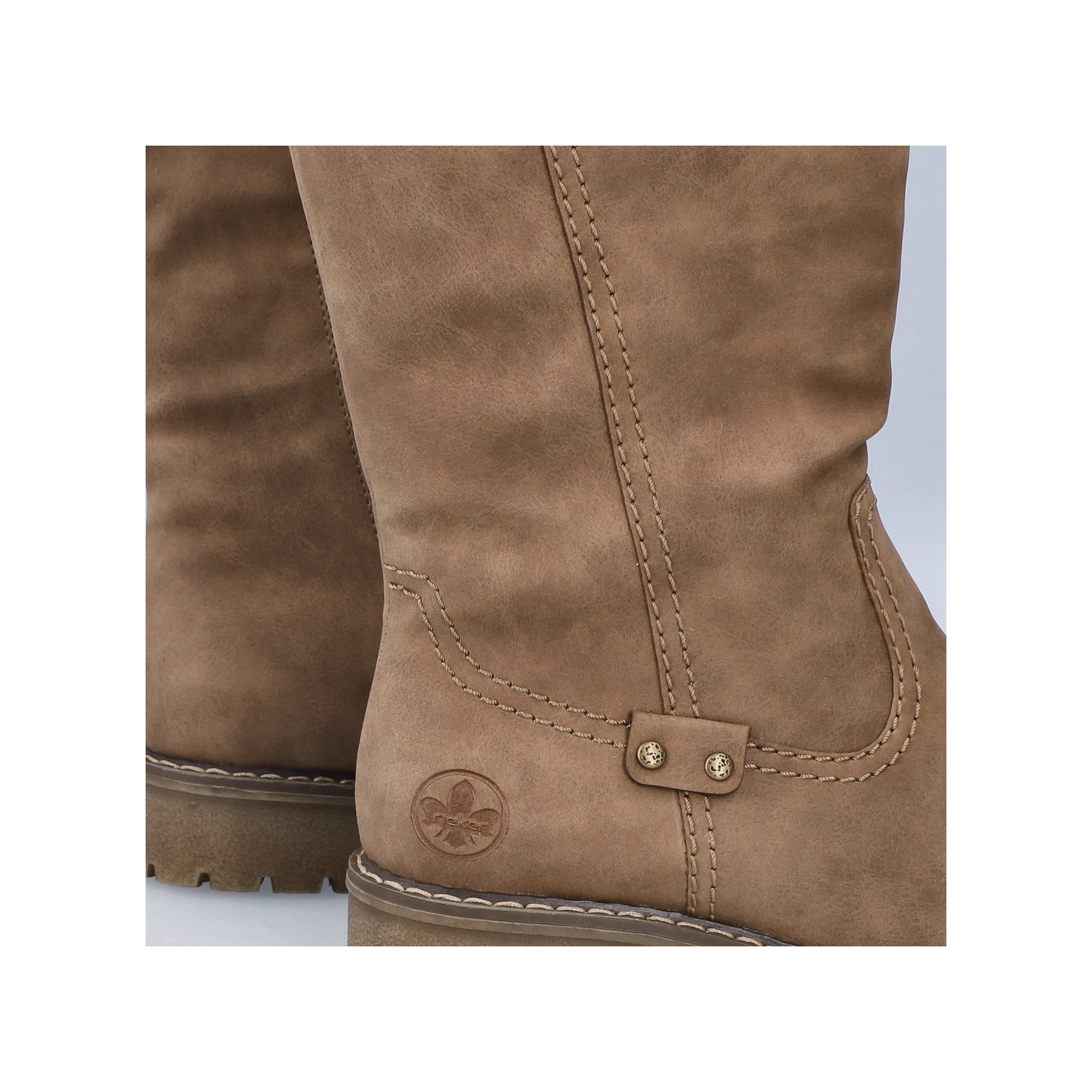 Rieker Winterstiefel  Langschaftstiefel mit Reißverschluss und RiekerTEX-Membrane