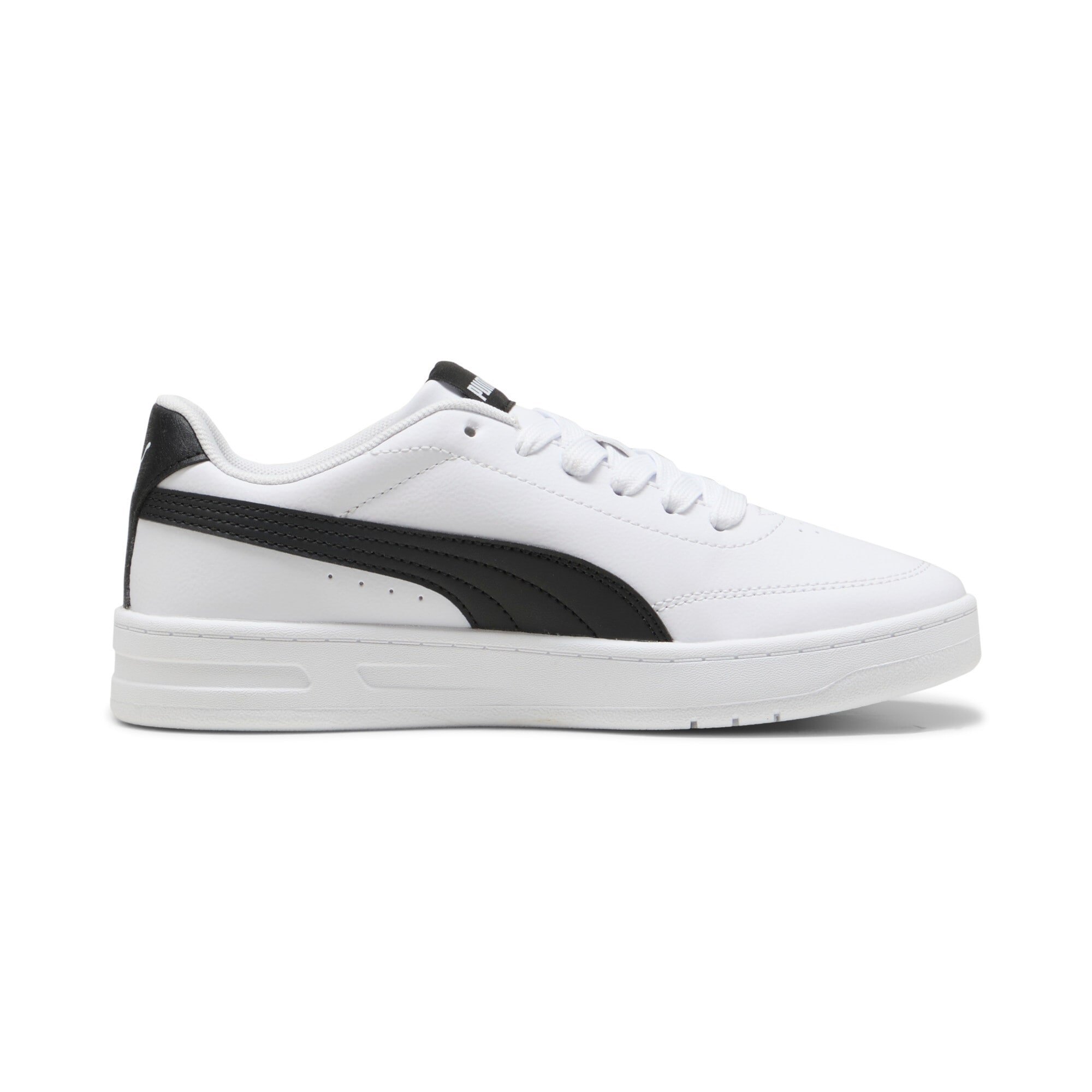 PUMA Sneaker »COURT CLASSIC CLEAN JR«  mit Gummilaufsohle, mit leichtem Profil, Obermaterial aus Synthetik