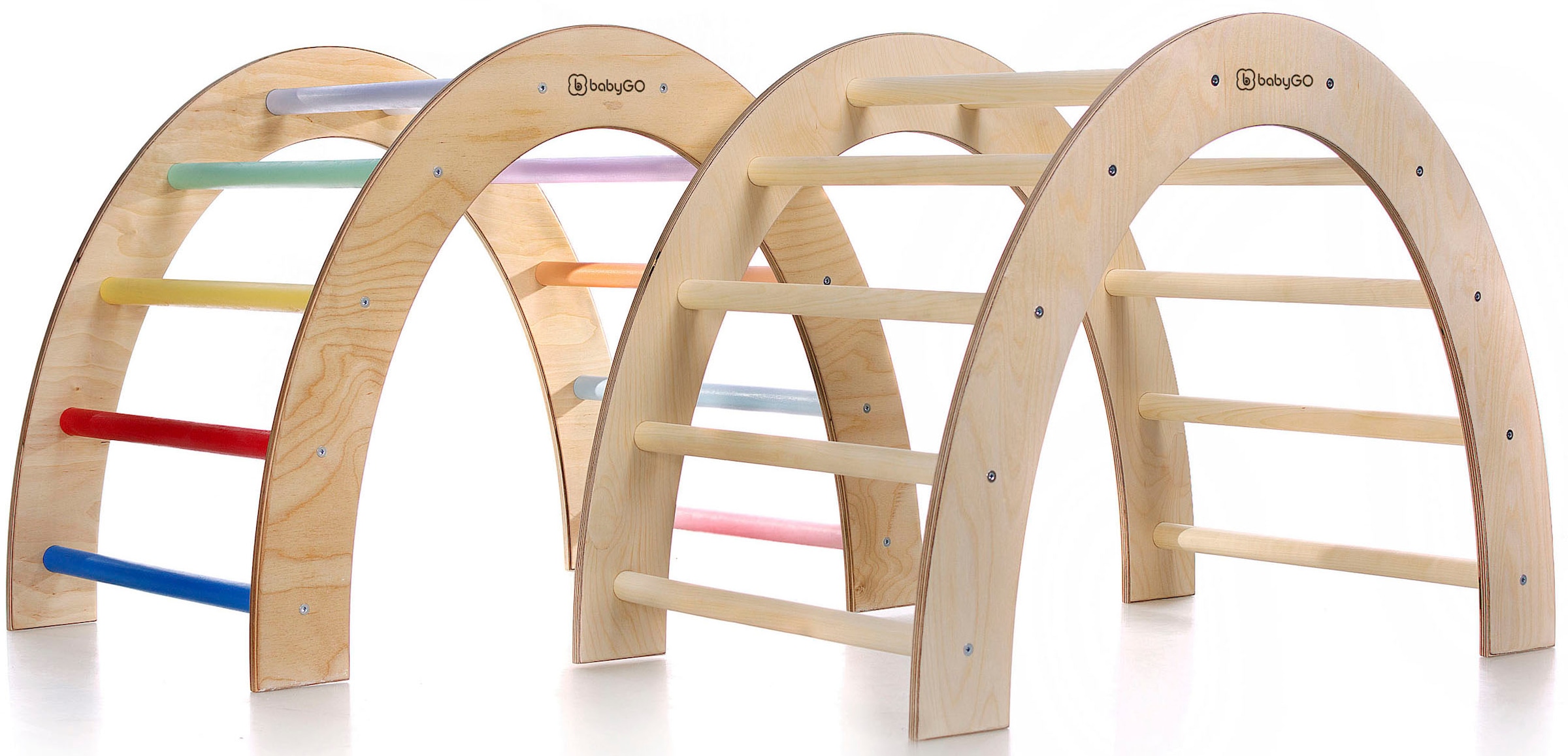 BabyGo Klettergerüst »Woodland Kletterbogen, Arch, bunt«, Made in Europe