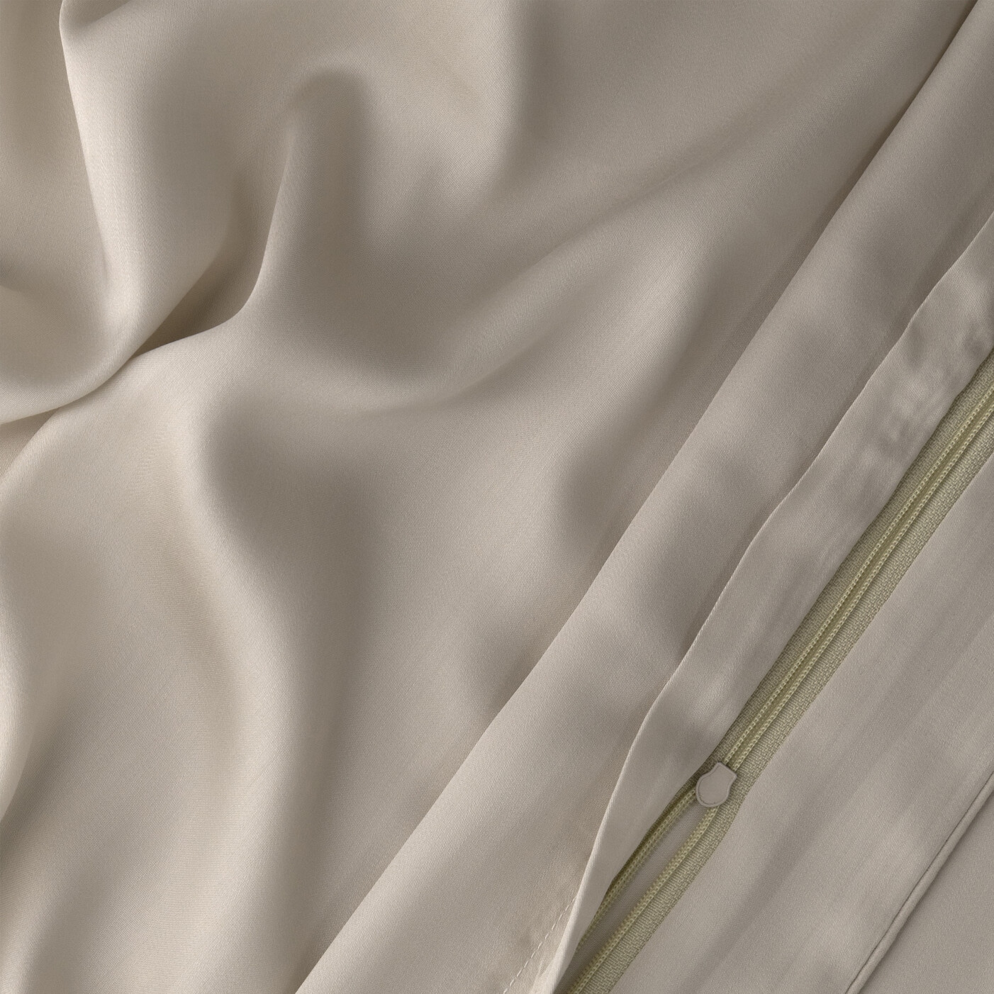 Florella Bettwäsche »Uni, 100 % TENCEL™ Lyocell«, (2 tlg.), Kissen mit edler Kantenverzierung