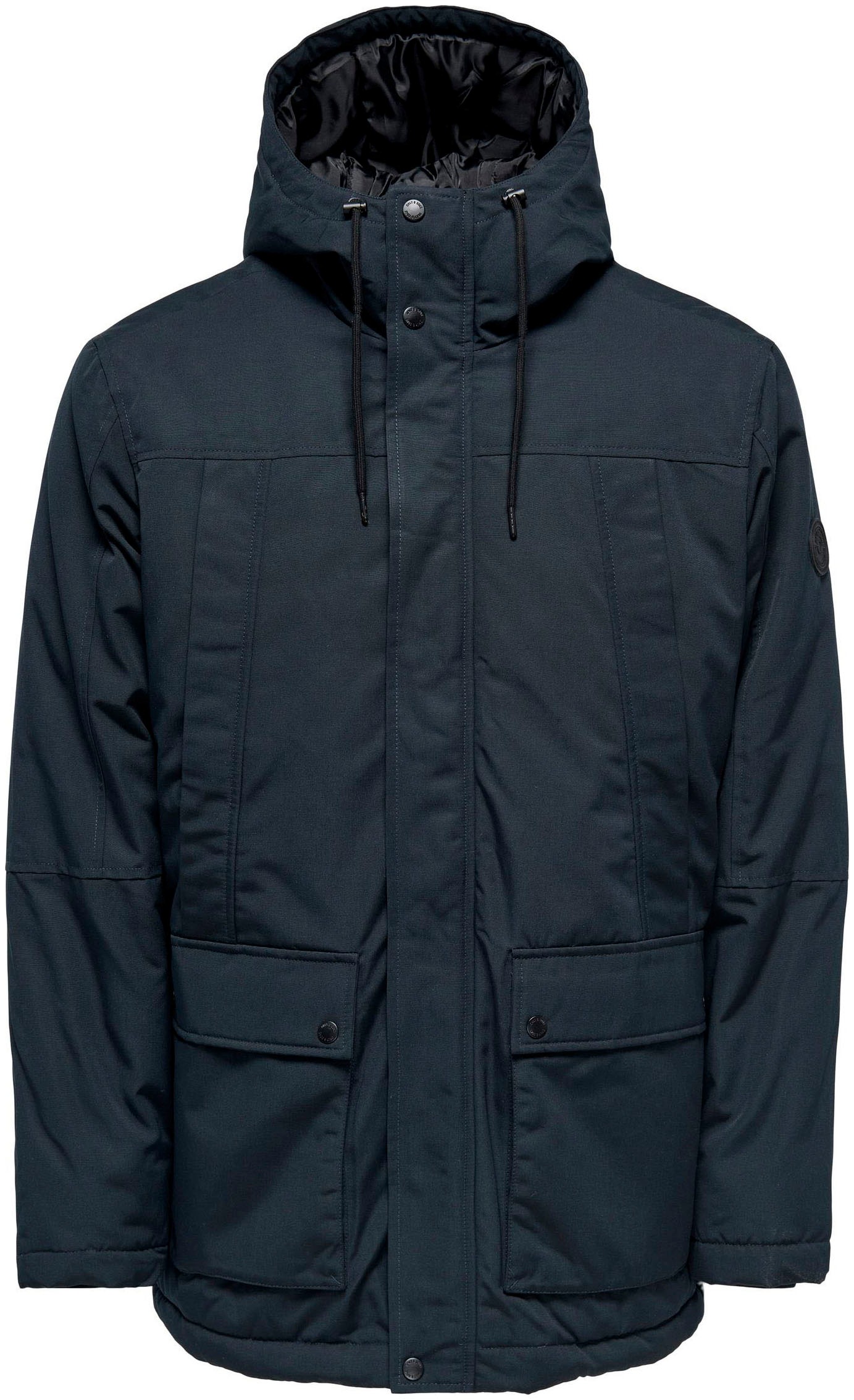 ONLY & SONS Langjacke »ONSJAYDEN PARKA NOOS OTW VD«, mit Kapuze