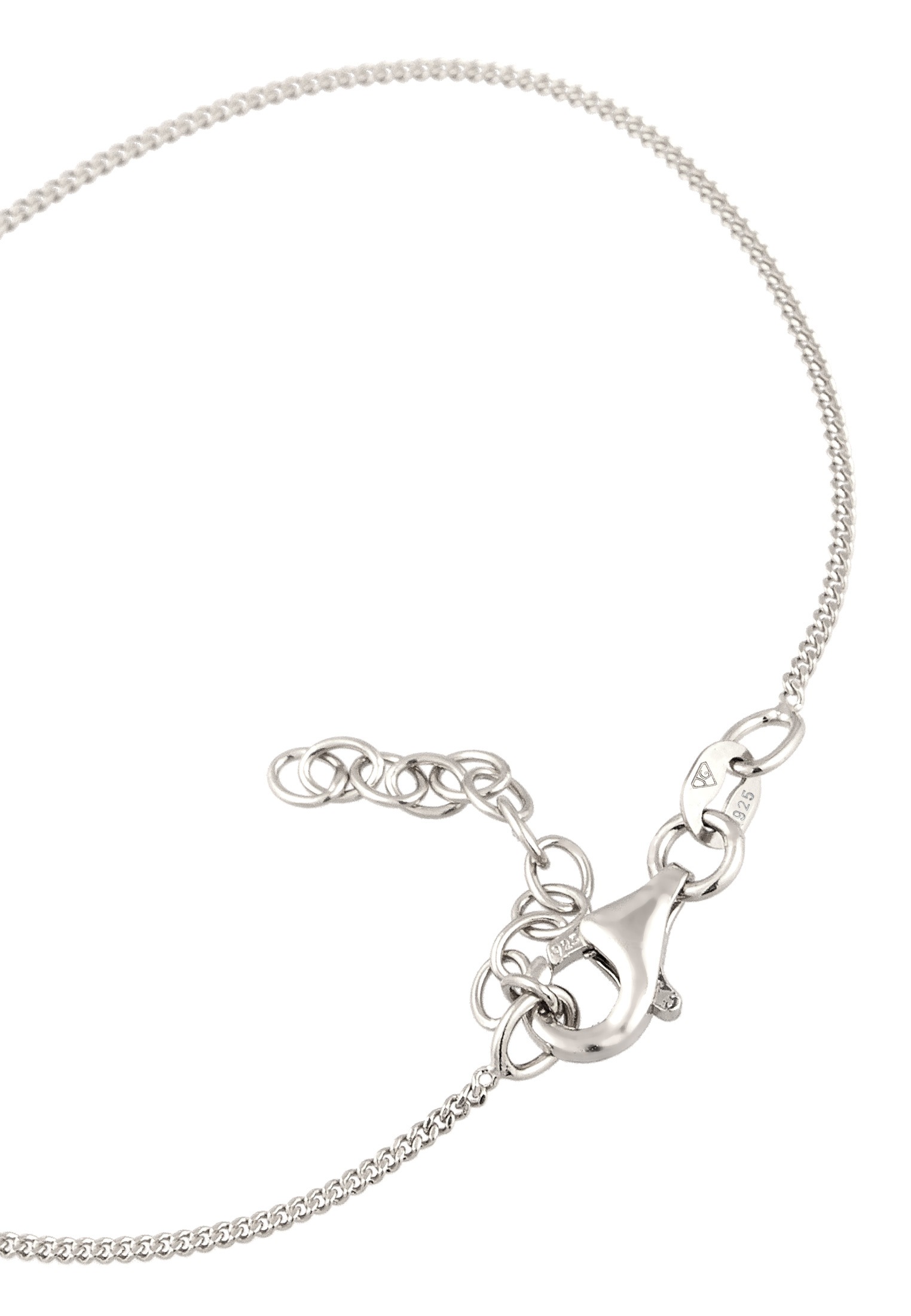 Elli Armkette »Armband Dreieck Glass Crystals Rose 925 Sterling Silber«