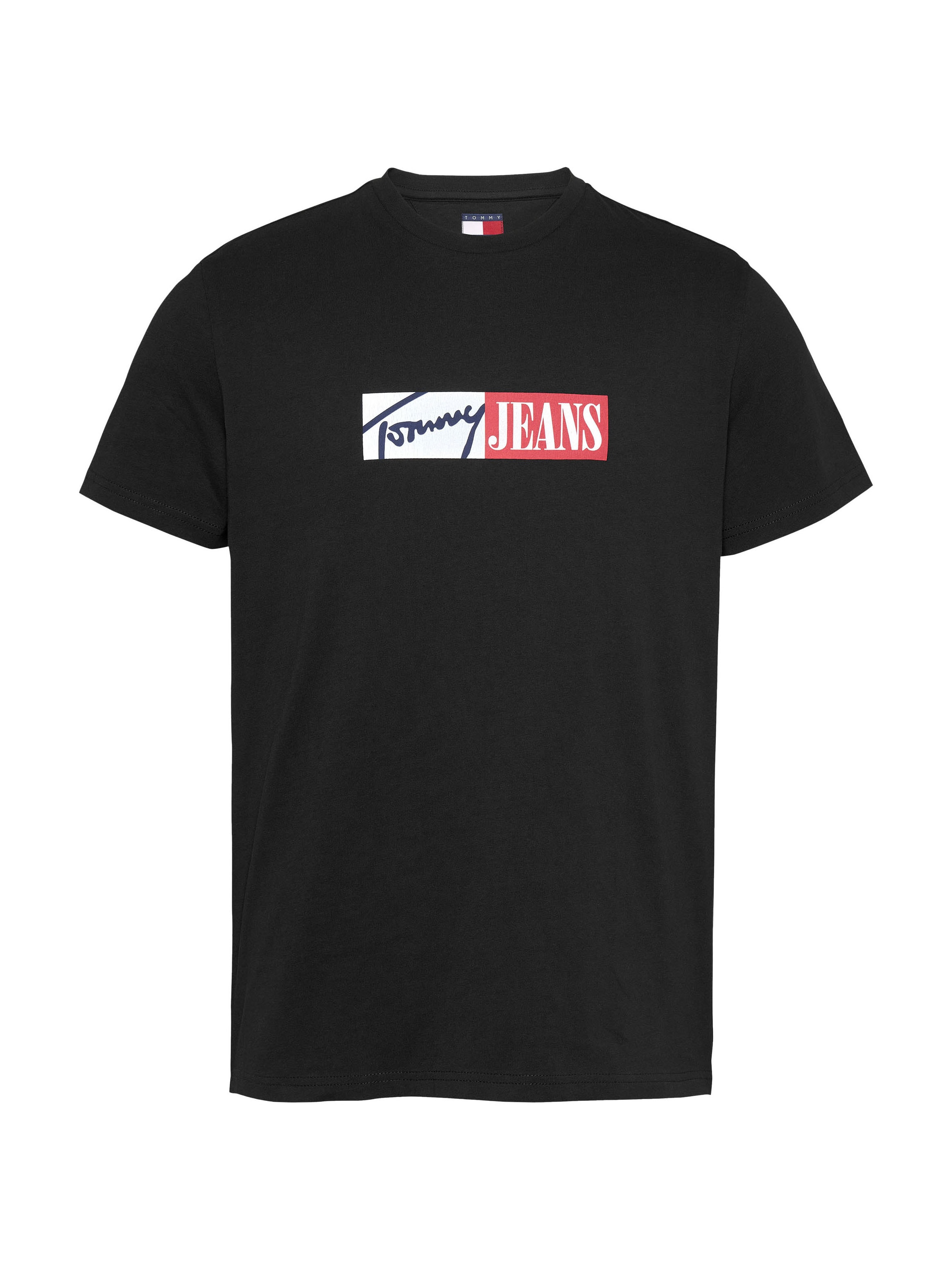 Tommy Jeans Plus Rundhalsshirt »TJM SLIM ENTRY GRAPHIC TEE EXT«, in Großen Größen