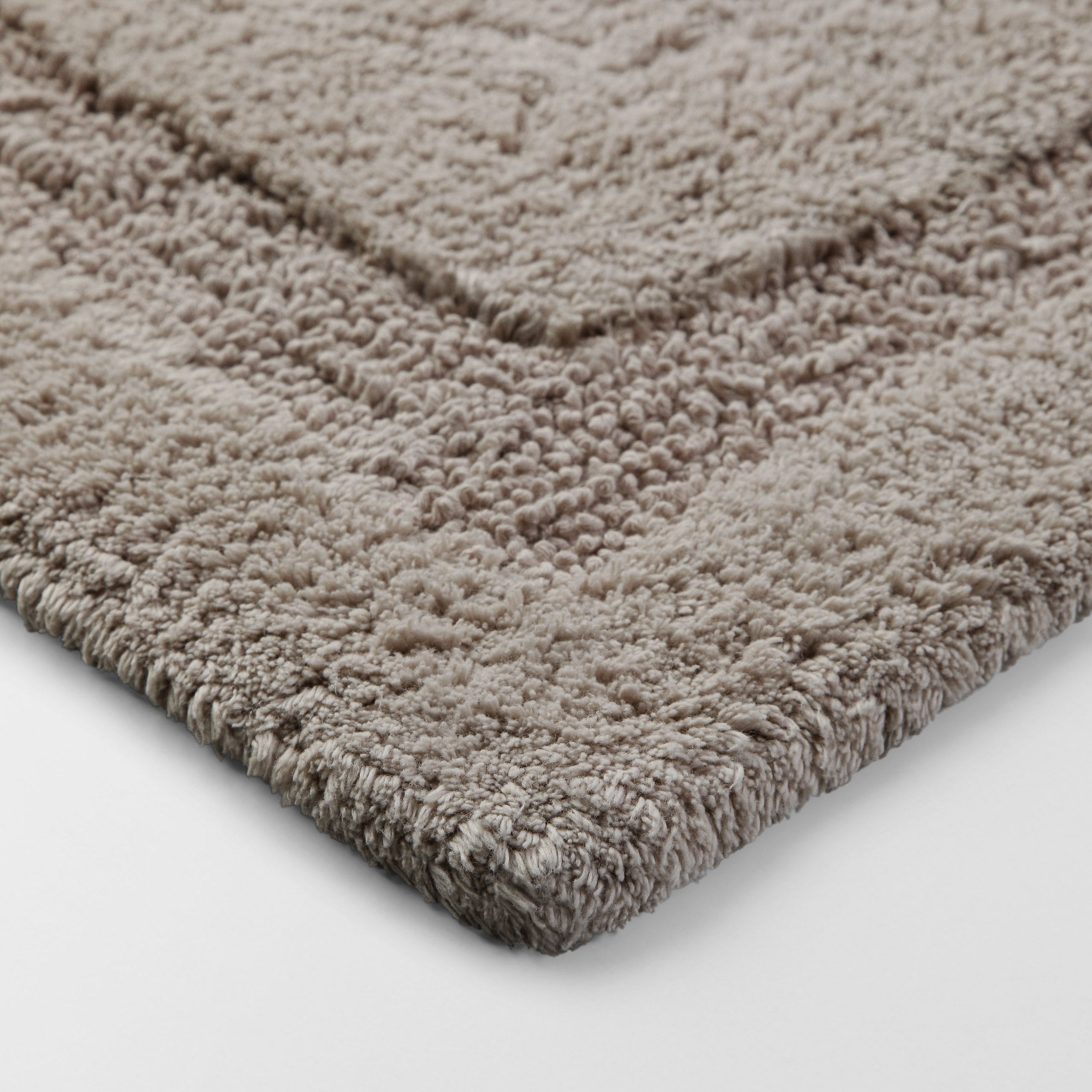 OTTO home Badematte »Meellor« Höhe 20 mm Badteppich, getuftet, modern, Uni, antirutsch, flauschig, Baumwolle