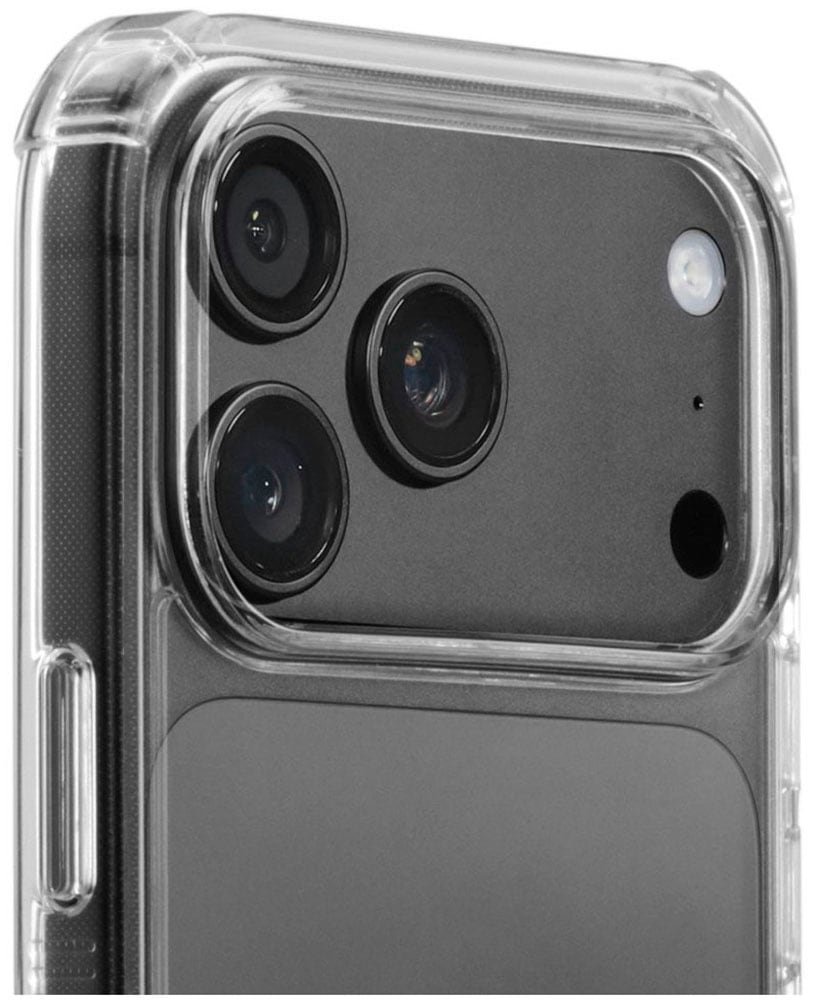 Hama Smartphone-Hülle »Handyhülle für iPhone 17 Pro Max/18 Pro Max (stoßfest, sturzsicher)« Smartphones D3O-Technologie, Fallschutz, Kratzschutz, Anti-Vergilbung