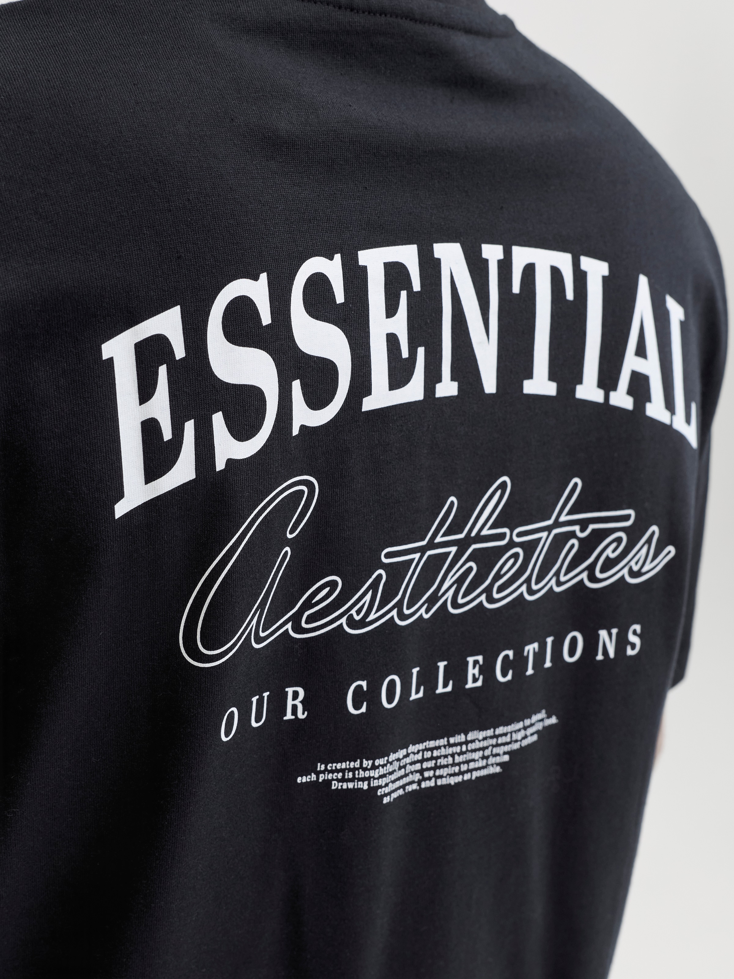 Jack & Jones Rundhalsshirt »JJEORGANIC RELAXED STUDIO TEE SS O-NECK« Baumwolle, relaxed fit