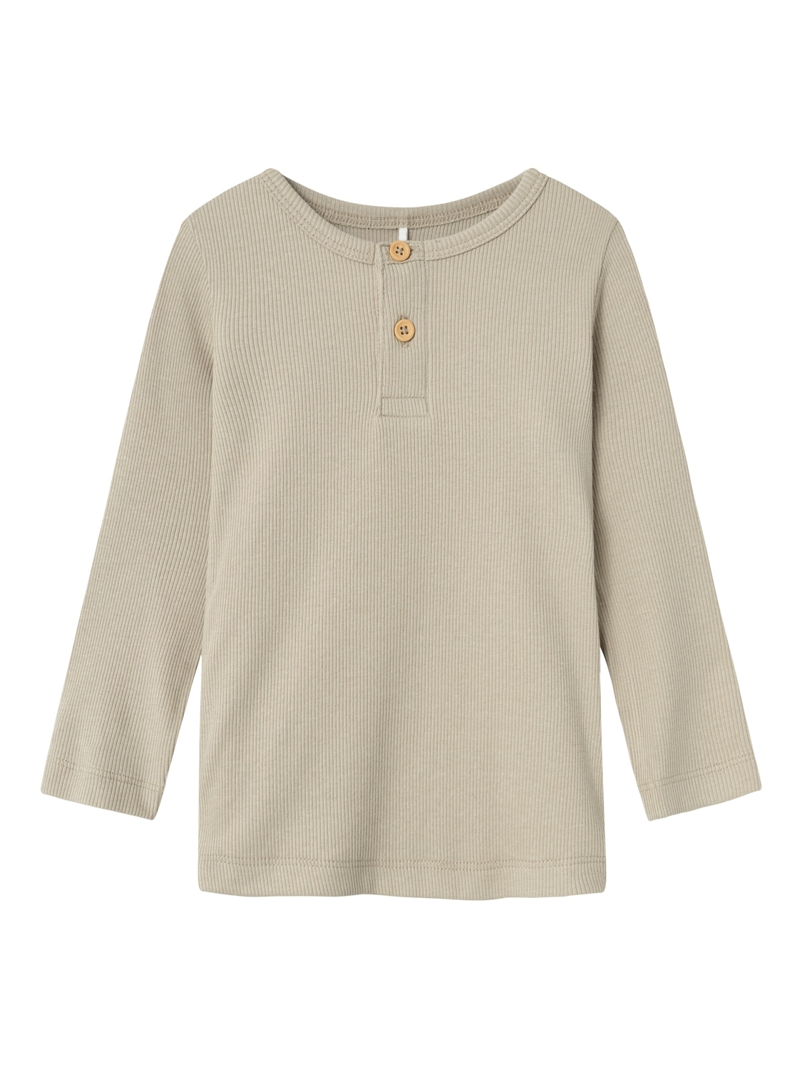Name It Langarmshirt »NMMKAB LS TOP NOOS«, im Henley-Stil - mit kurzer Knopfleise am Ausschnitt