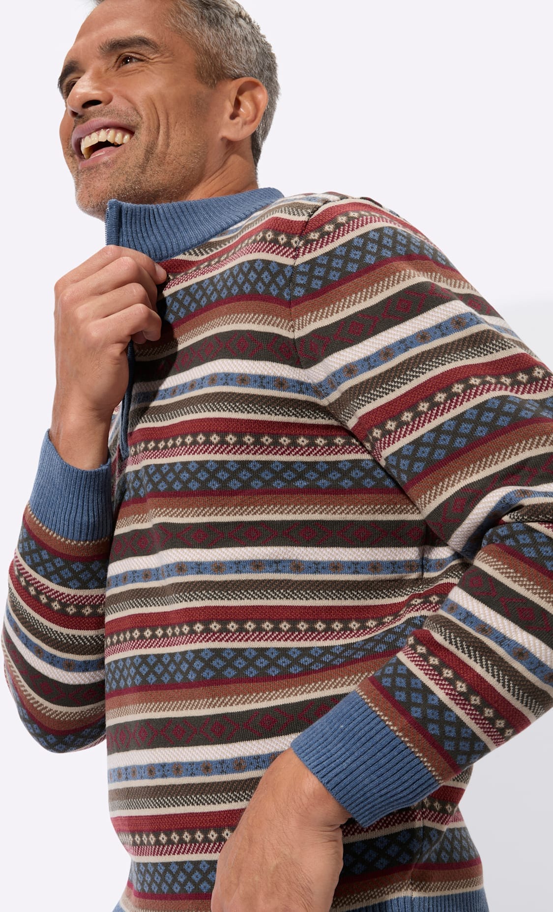 Classic Stehkragenpullover »Pullover«