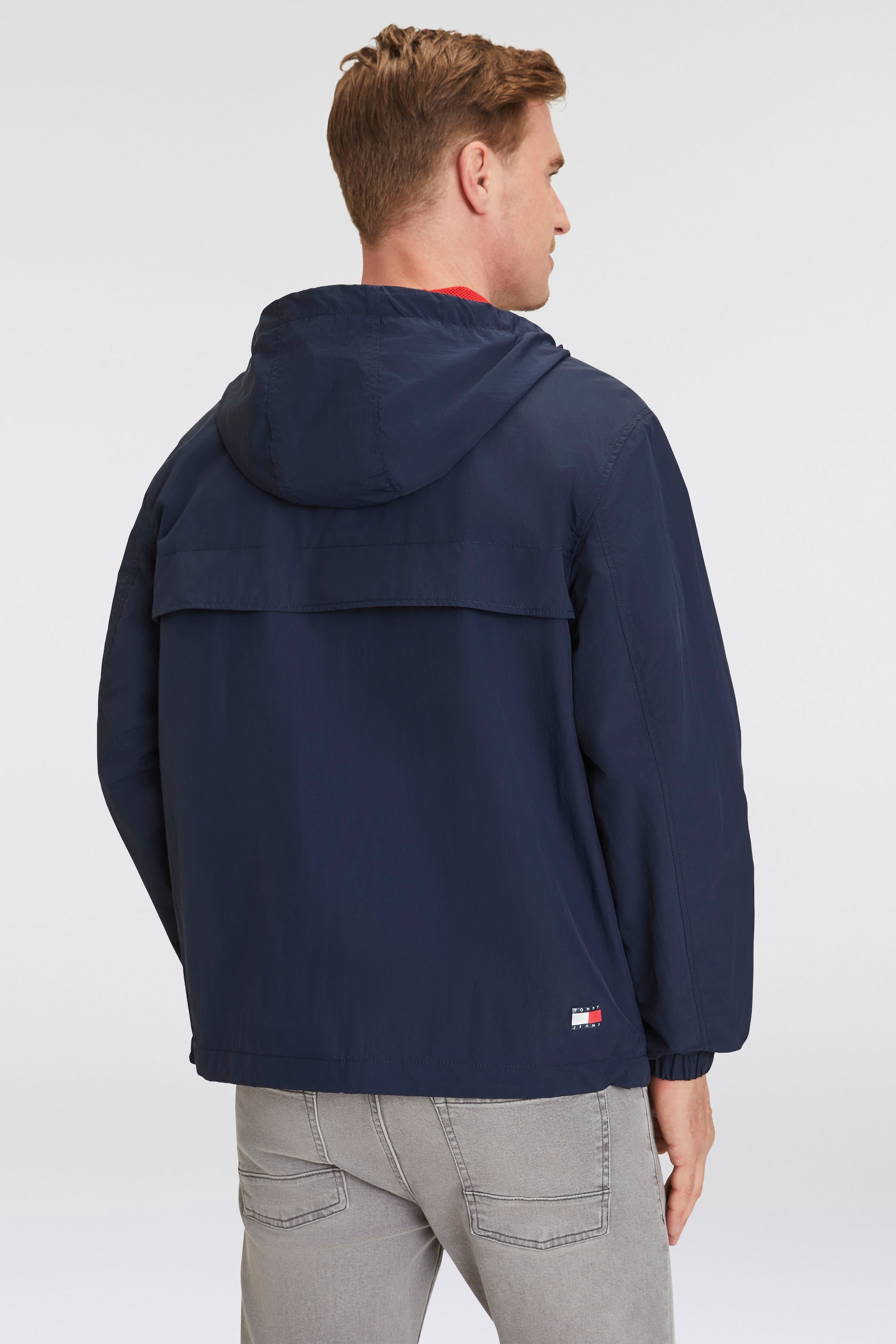 Tommy Jeans Blouson »TJM CHICAGO WINDBREAKER EXT«, mit Kapuze, mit Kapuze