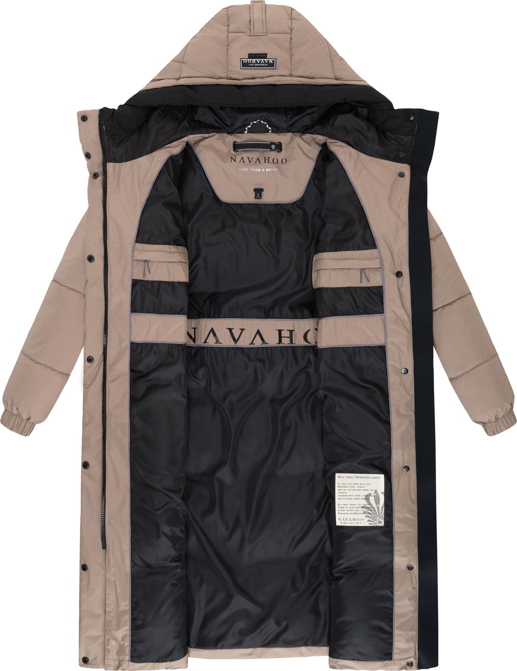 Navahoo Steppmantel »Steppmantel Taublüte XIV«