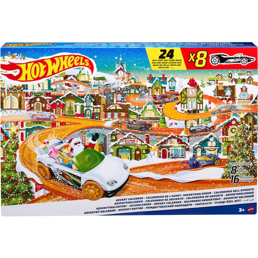 Hot Wheels Spielzeug-Adventskalender »Hot Wheels«, ab 3 Jahren