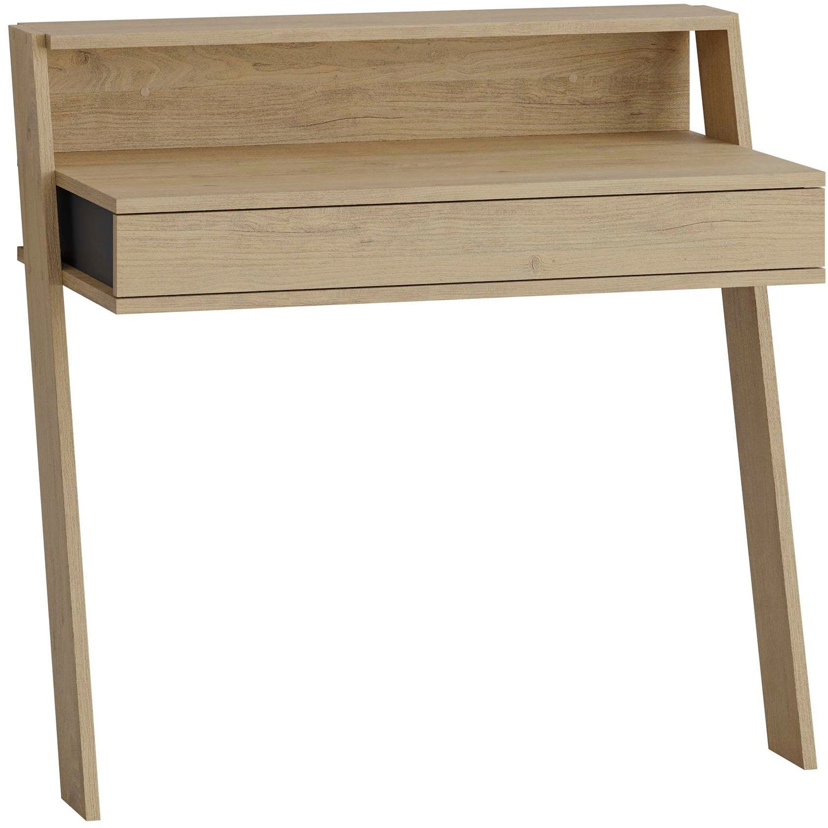 Decortie Schreibtisch »COWORK SCHREIBTISCH« Packung in schwarz, Größe B/H/T: 94 cm x 91 cm x 50 cm