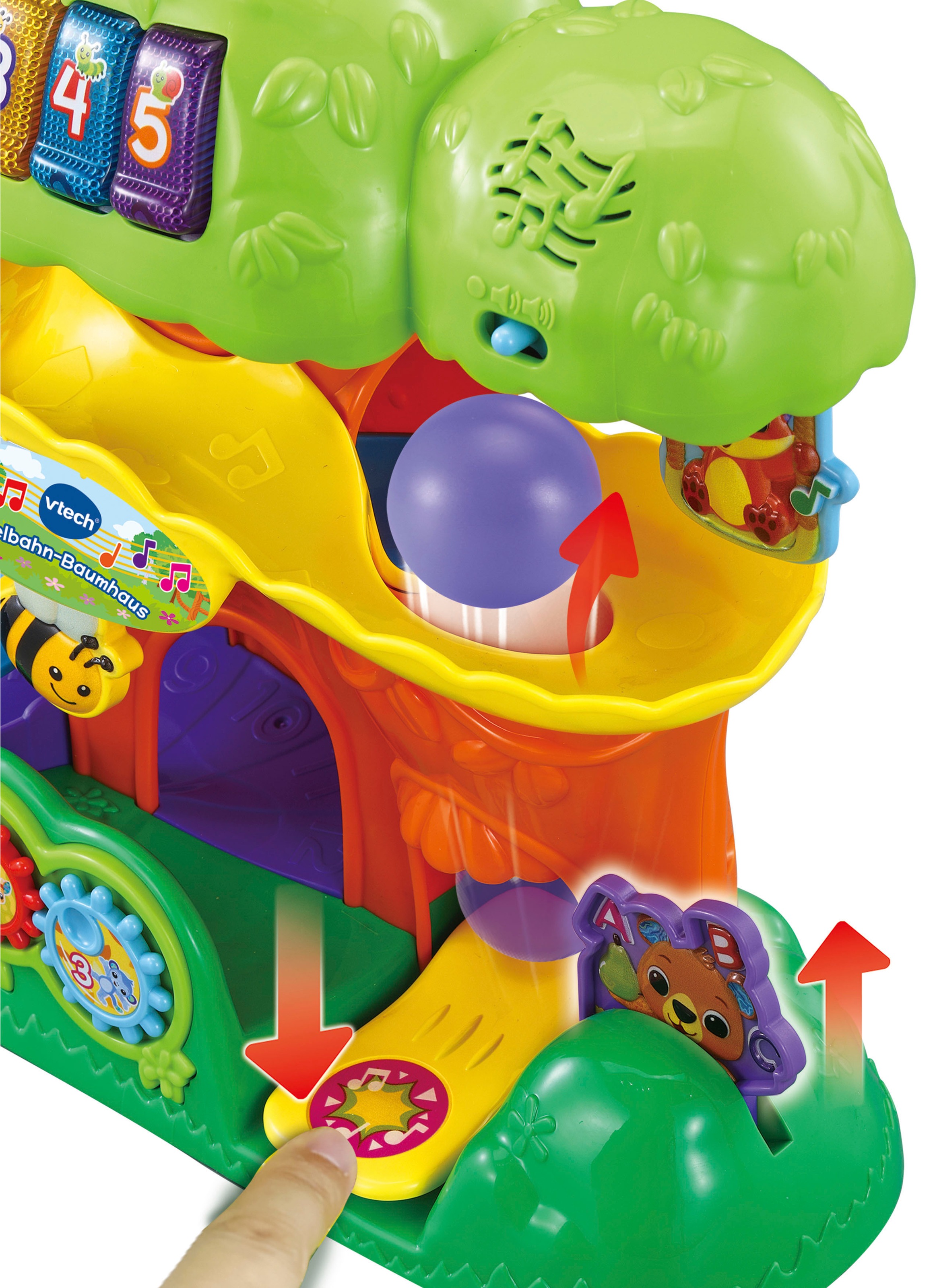 Vtech® Kugelbahn »Vtech Baby, Kugelbahn-Baumhaus«, mit Sound