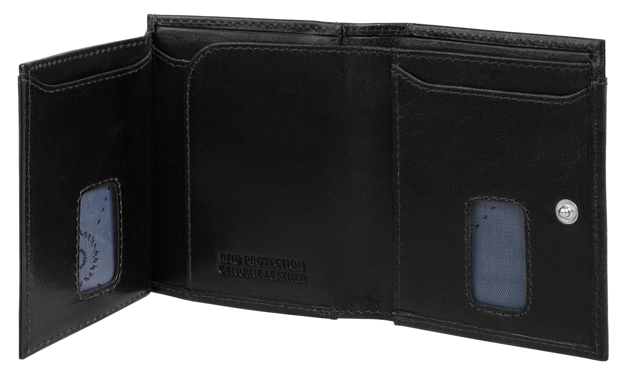 bugatti Geldbörse »SECURE SLIM«, echt Leder