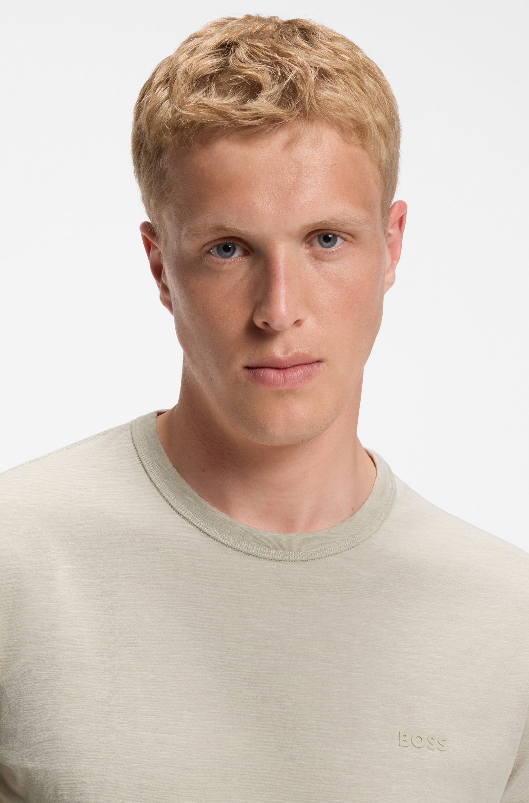 BOSS ORANGE T-Shirt »Tegood« Rundhalsausschnitt, Regular Fit, Logoschriftzug