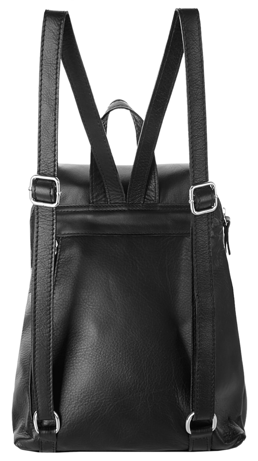 Cluty Cityrucksack echt Leder, Made in Italy