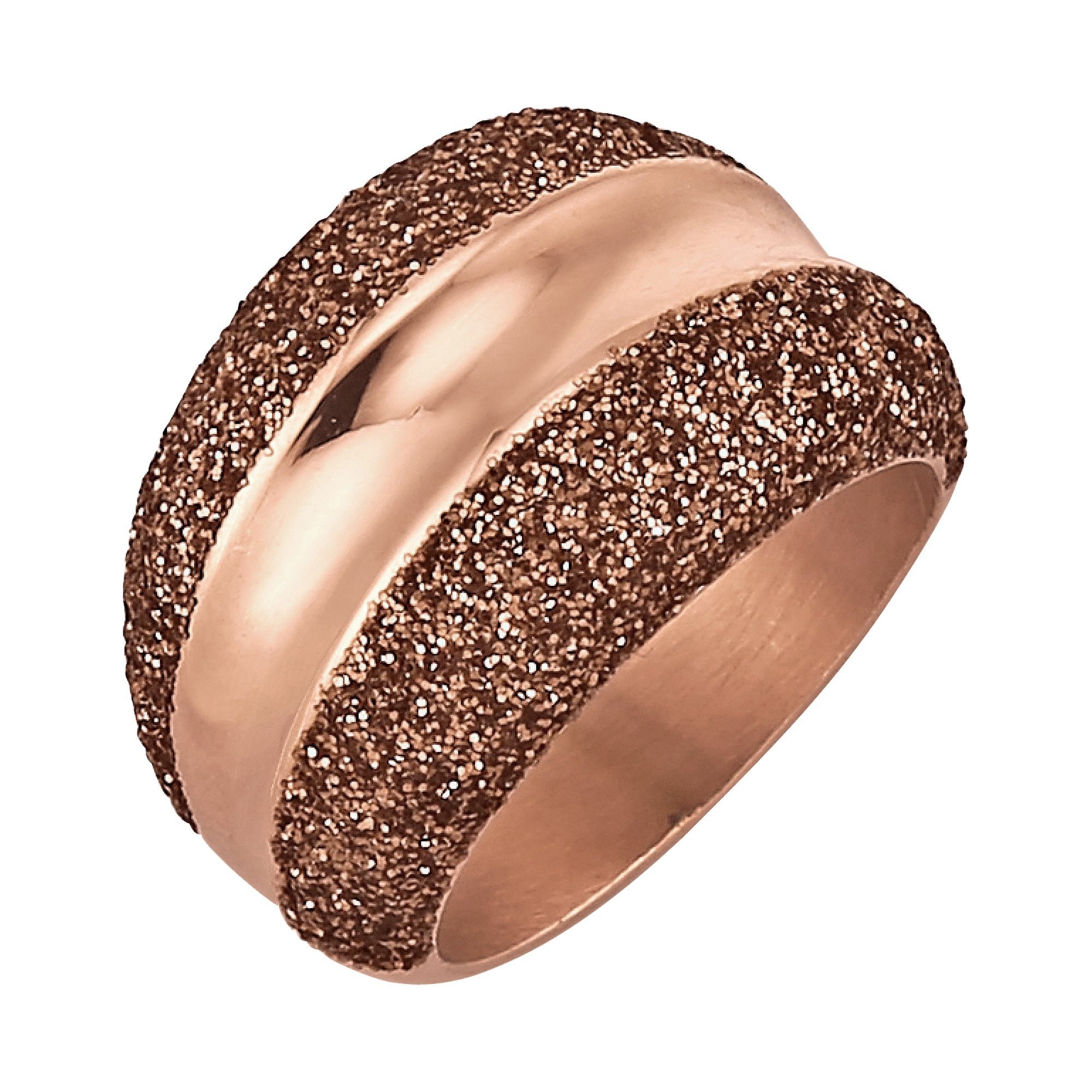 Jacques Lemans Fingerring »Edelstahl vergoldet«, (1 tlg.)