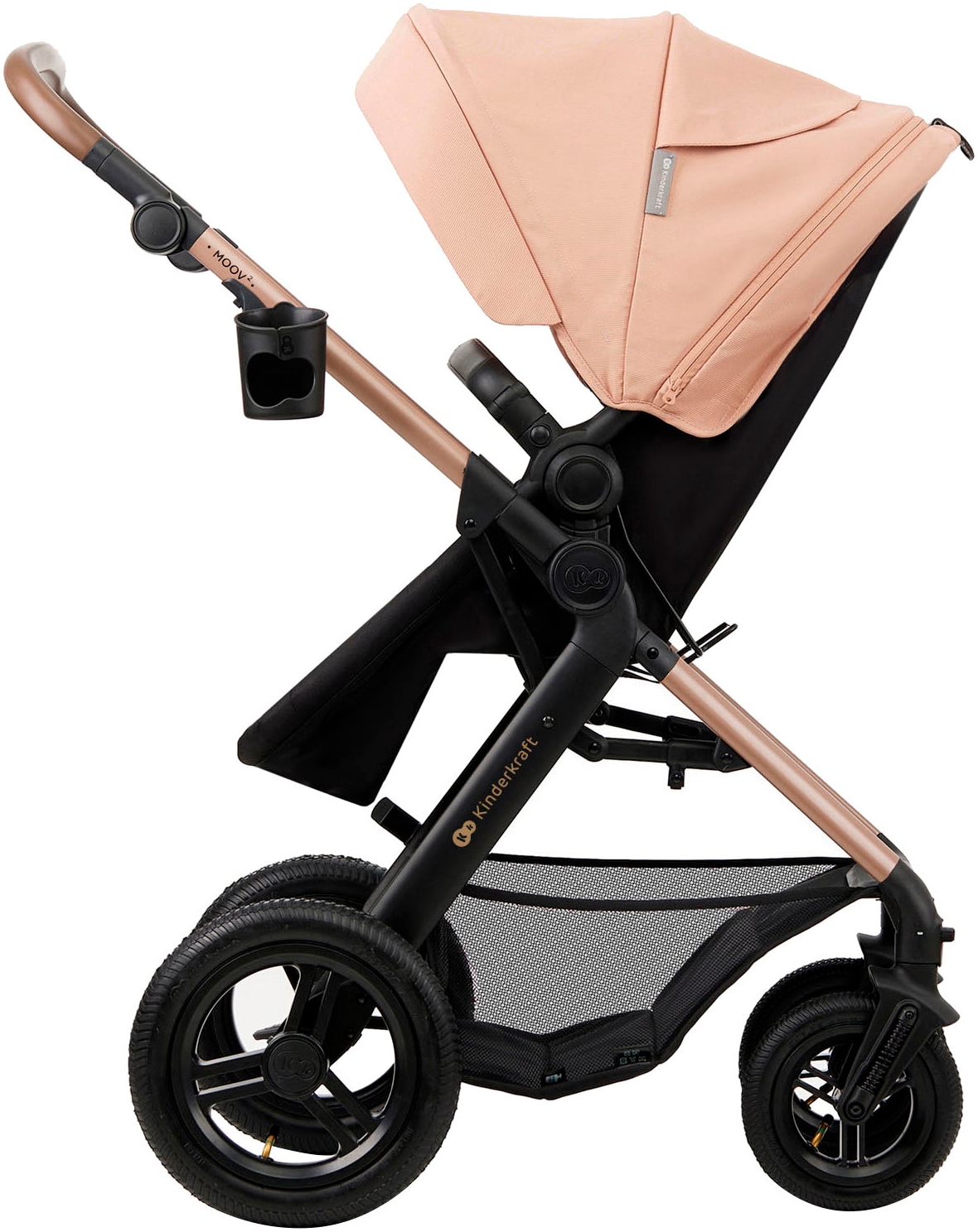 Kinderkraft Kombi-Kinderwagen »MOOV 2 4in1 AIR«, 27 kg, mit Luftreifen
