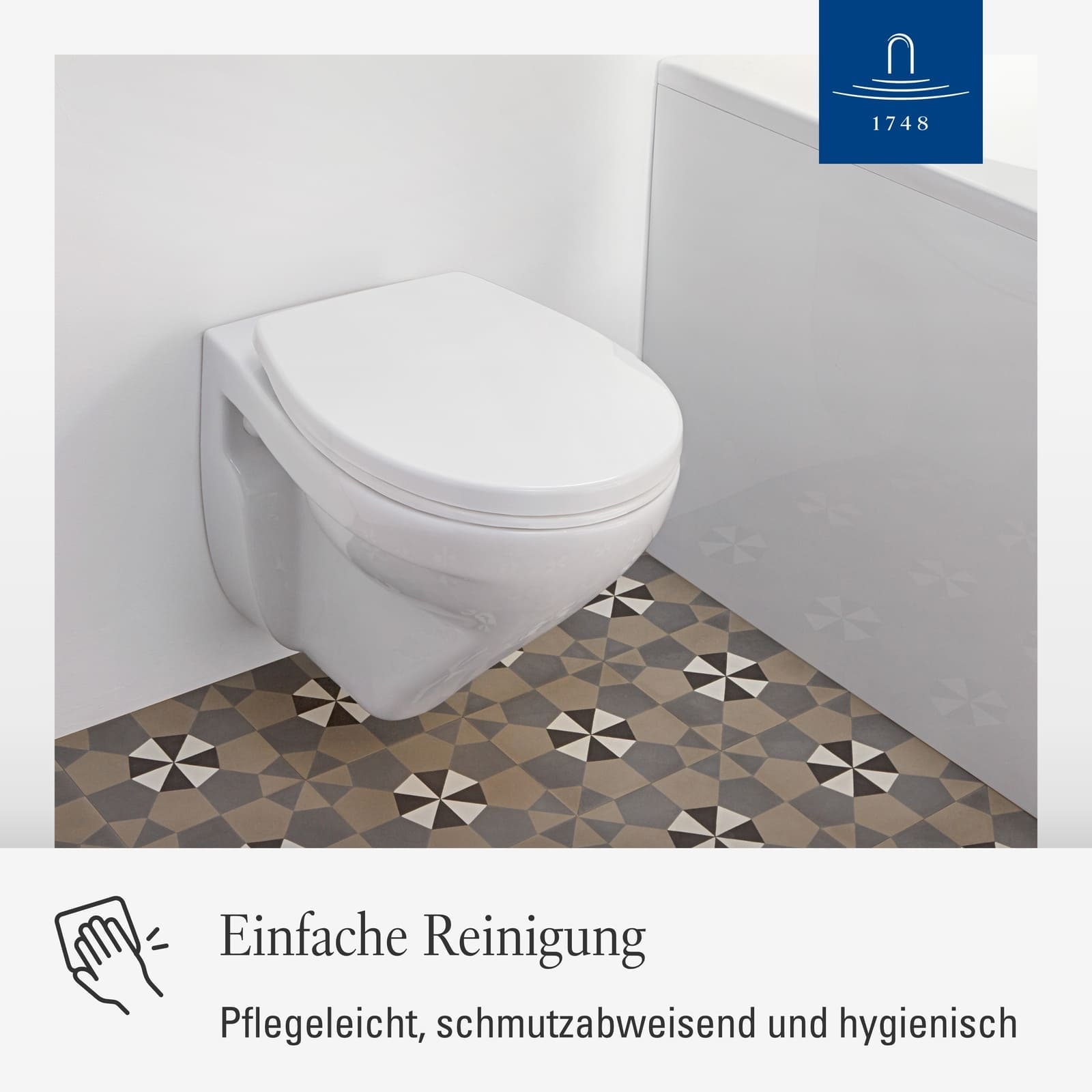 Villeroy & Boch WC-Sitz »WC-Sitz O.novo 438 x 368 x 49 cm weiß« 1 Stk. tlg. SoftClose, QuickRelease