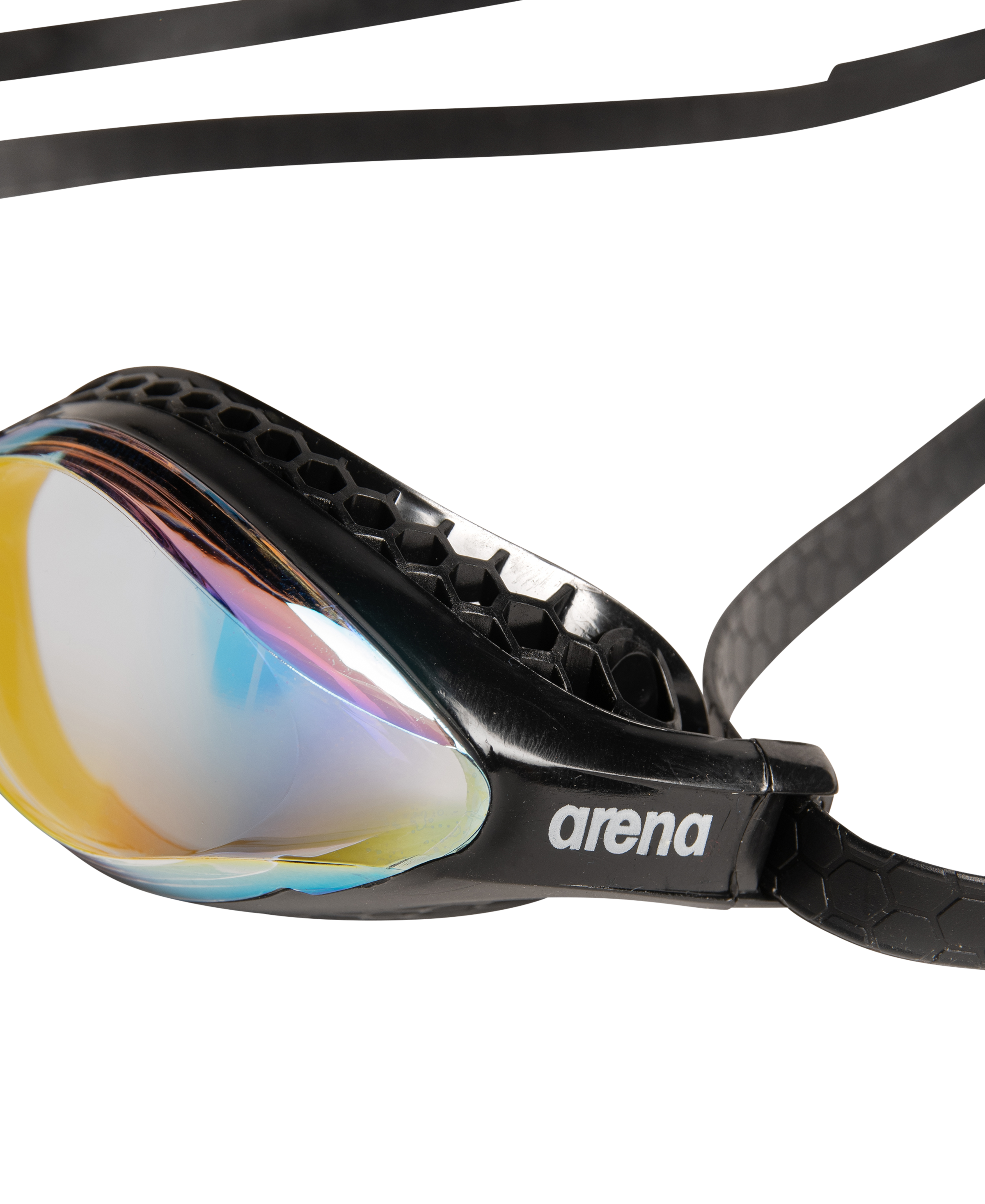 Arena Schwimmbrille »AIR-SPEED MIRROR« für Erwachsene, mit Honigwaben-Dichtungen, Anti-Fog-Beschichtung