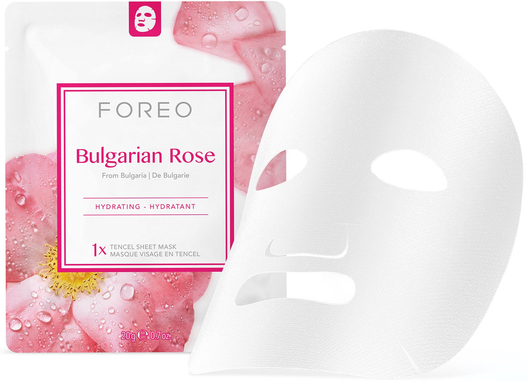 FOREO Gesichtsmaske »Farm To Face Collection Sheet Masks Bulgarian Rose«,  (3 tlg.) online bei OTTO
