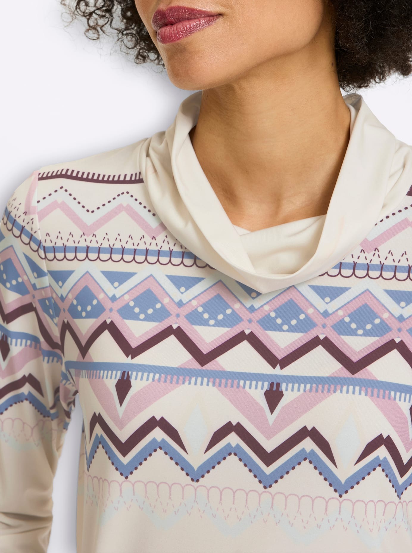 heine Langarmshirt »Druck-Shirt« 1