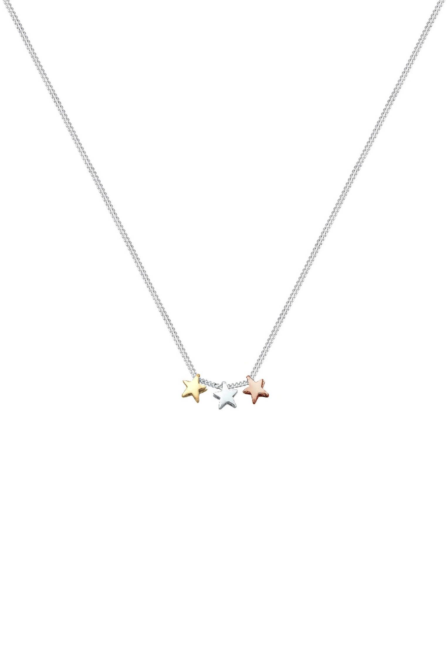 Elli Kette mit Anhänger »Halskette Stern 925 Sterling Silber«