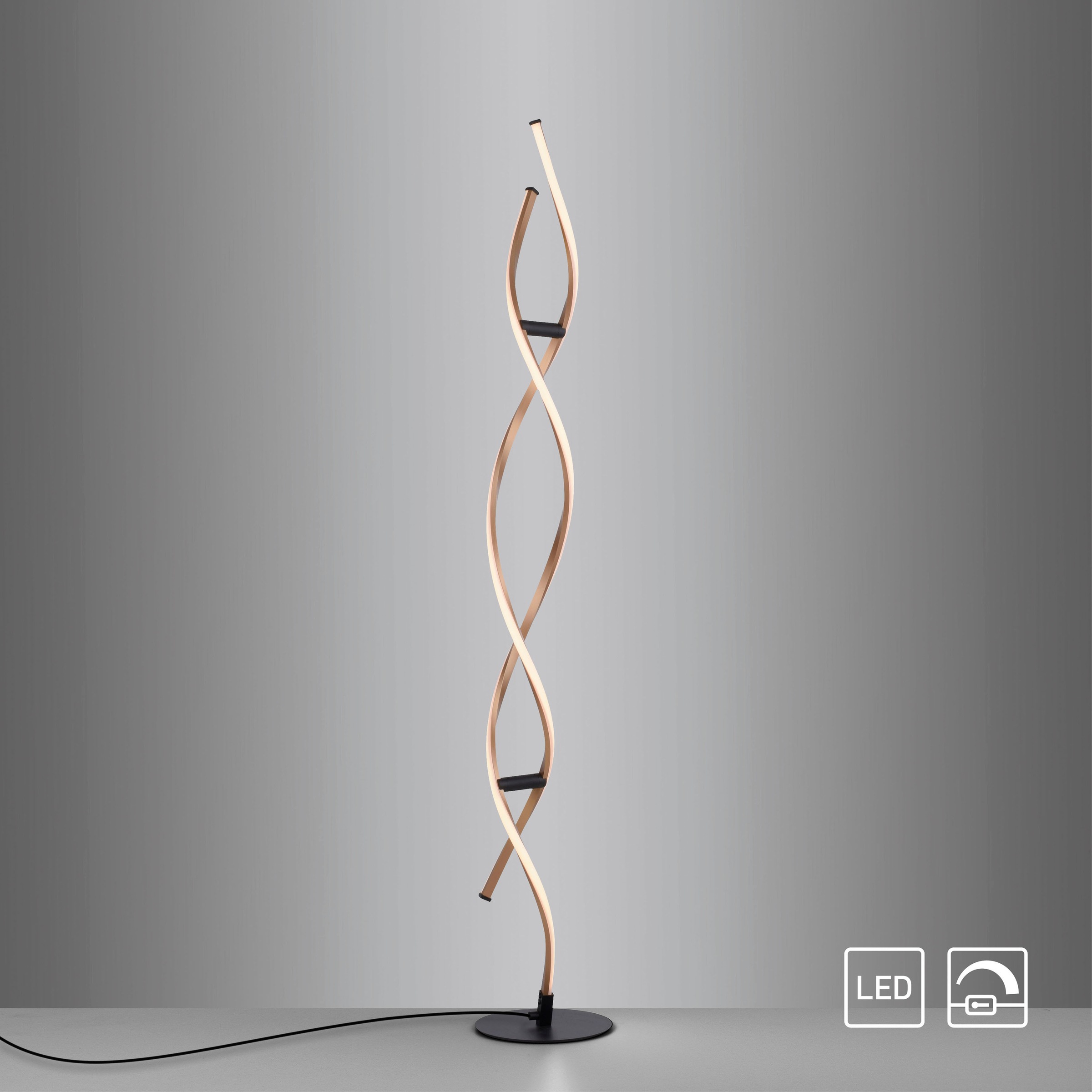 Paul Neuhaus Stehlampe »POLINA«, 1 flammig-flammig, LED, dimmbar über  Schnurdimmer kaufen im OTTO Online Shop