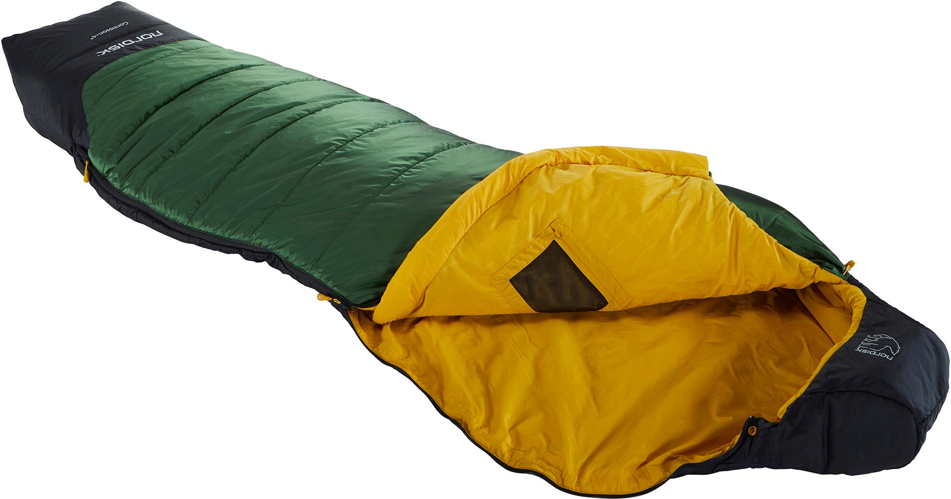 Nordisk Mumienschlafsack »Gormsson +4Â° Curve«, (2 tlg.)