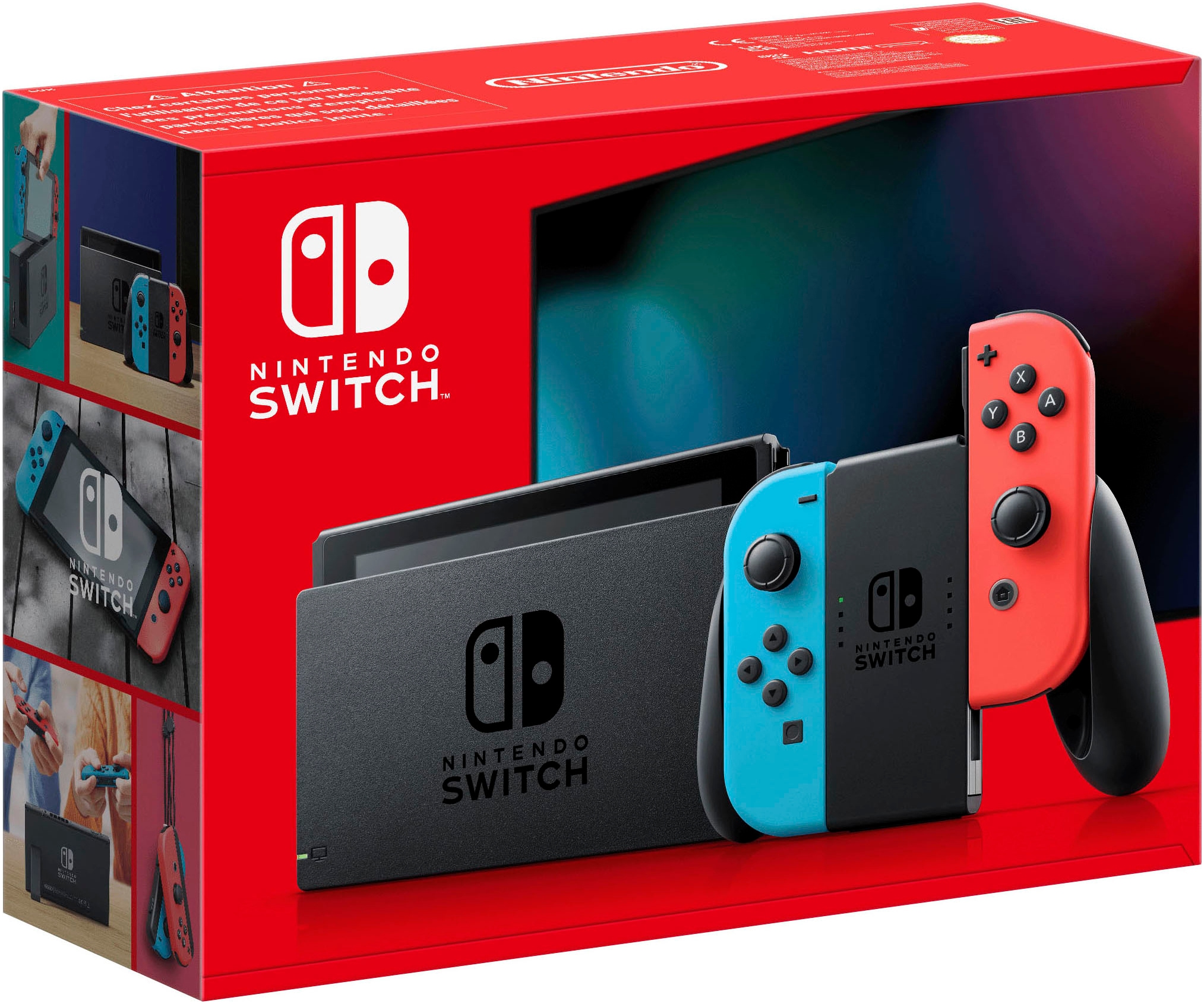 Nintendo Switch Konsolen-Set »Switch + Pokemon-Legenden: Z-A« 32 GB Switch r/b neon + Pokemon-Legenden: Z-A