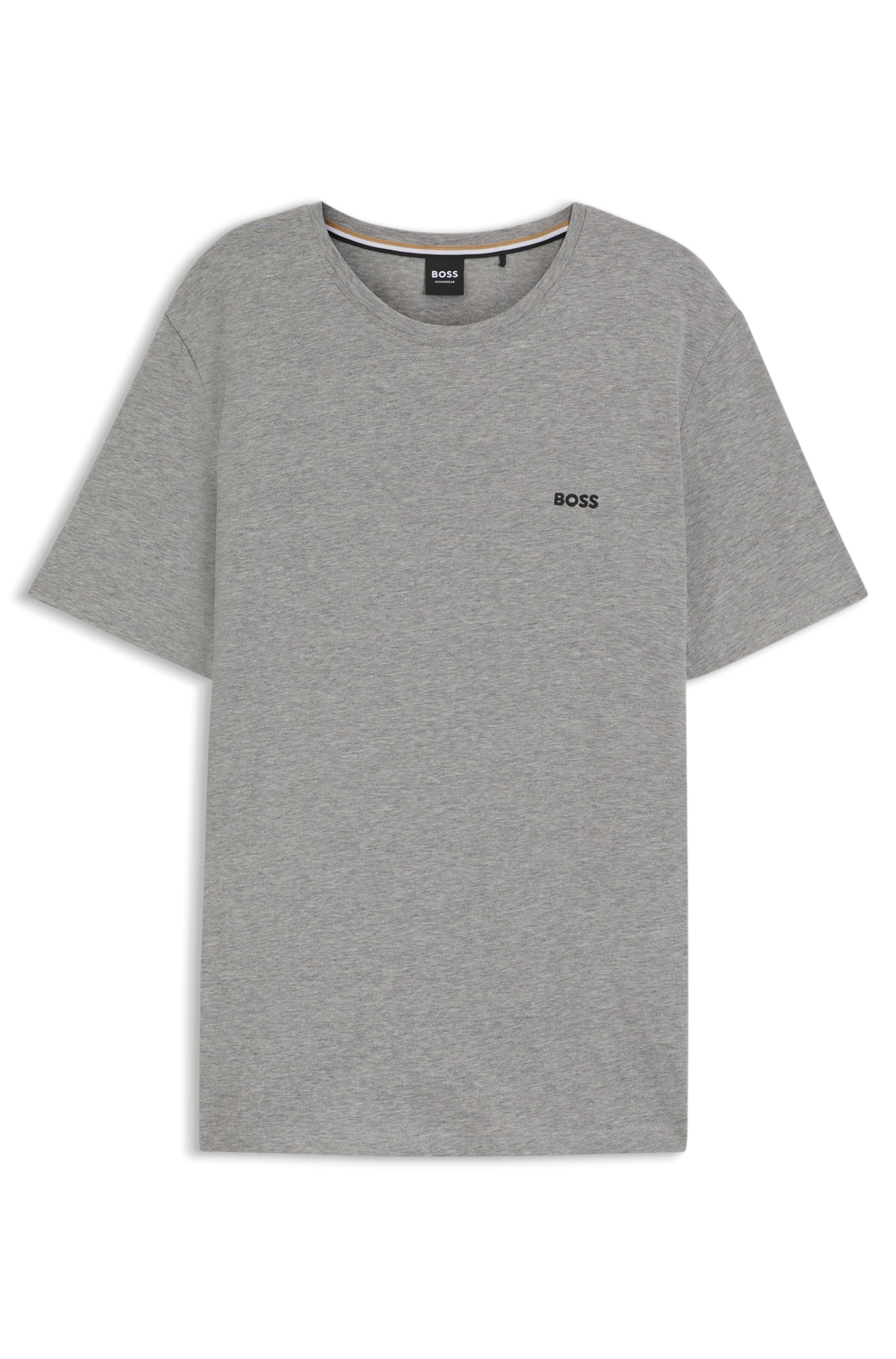 BOSS T-Shirt »Mix&Match T-Shirt R« mit BOSS Stickerei auf der Brust