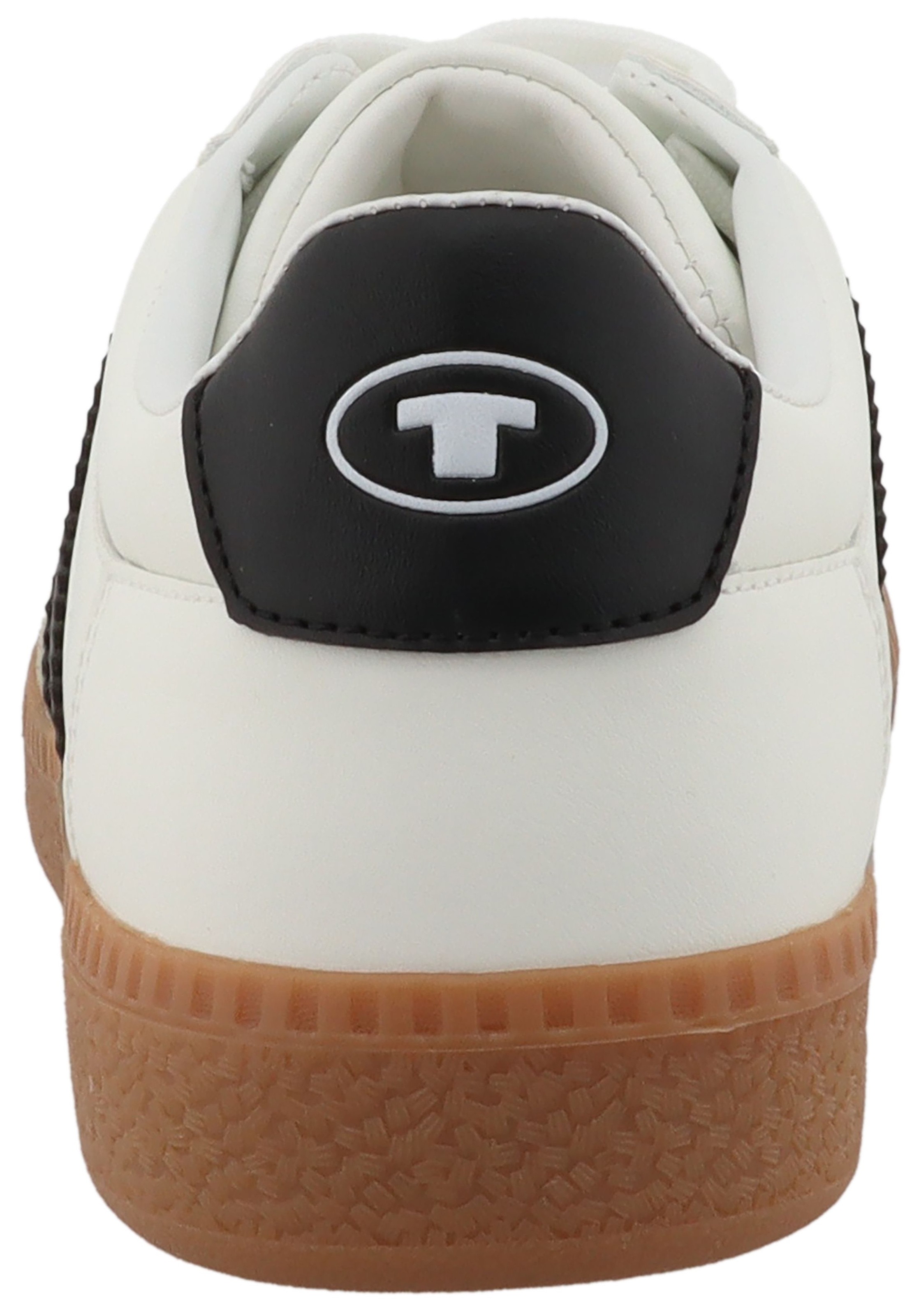 TOM TAILOR Sneaker »Kauthar«  Freizeitschuh, Halbschuh, Schnürschuh mit Kontrastbesatz