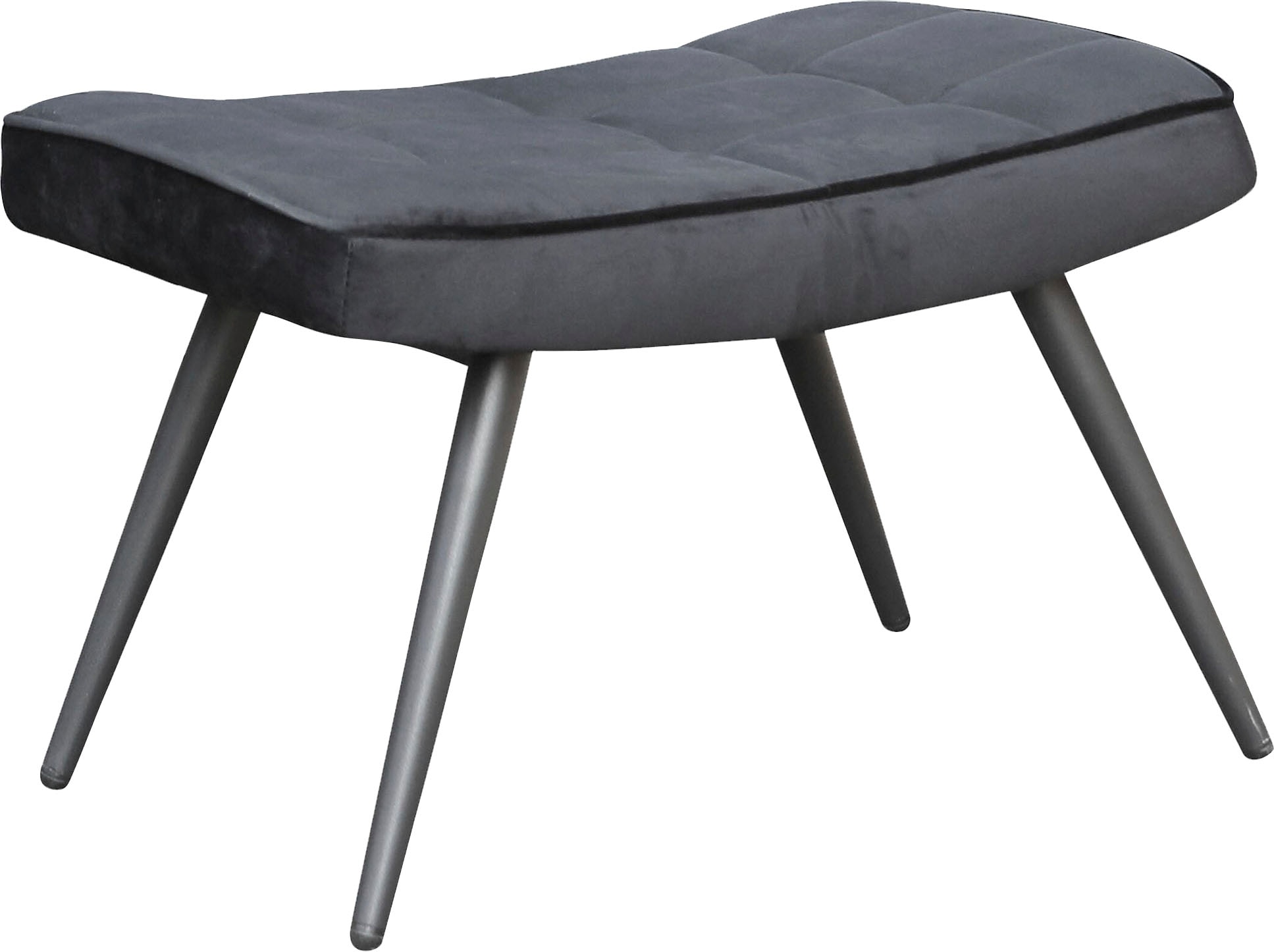 byLIVING Sessel »Uta«, (1 St.), wahlweise mit oder ohne Hocker, in Cord, Samt oder Webstoff