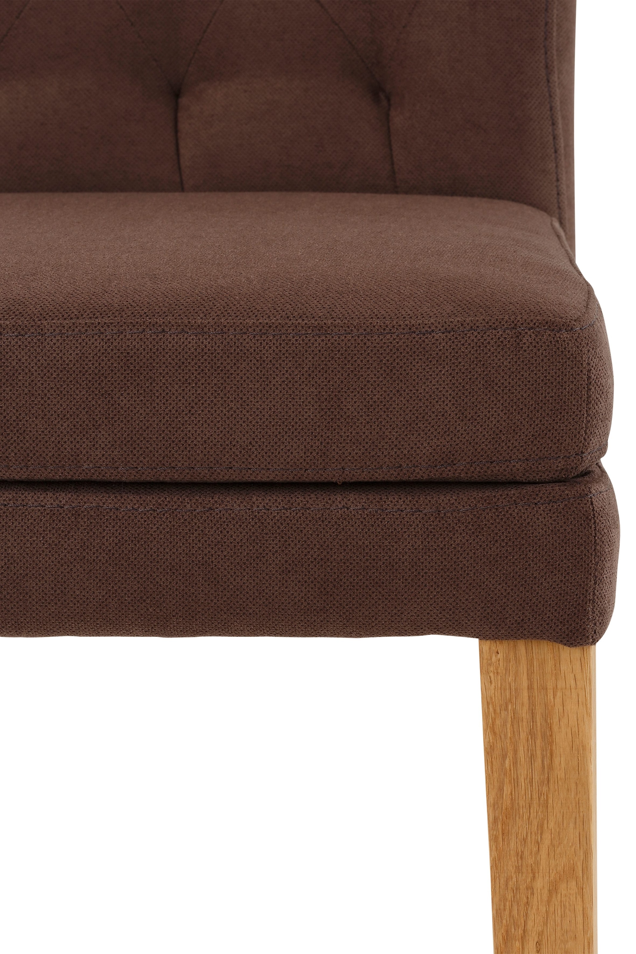 Home affaire Esszimmerstuhl »Colorado BESTSELLER Polsterstuhl«, (Set), 2 St., Luxus-Microfaser, Beine in eiche oder nussbaum. Im 2er, 4er oder 6er-Set