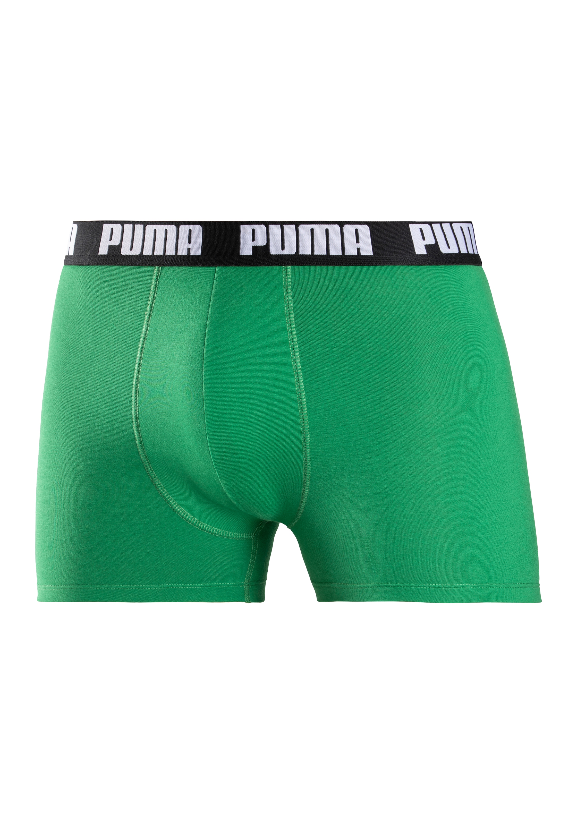 PUMA Boxer, (Packung, 2 St.), Logo Webbund