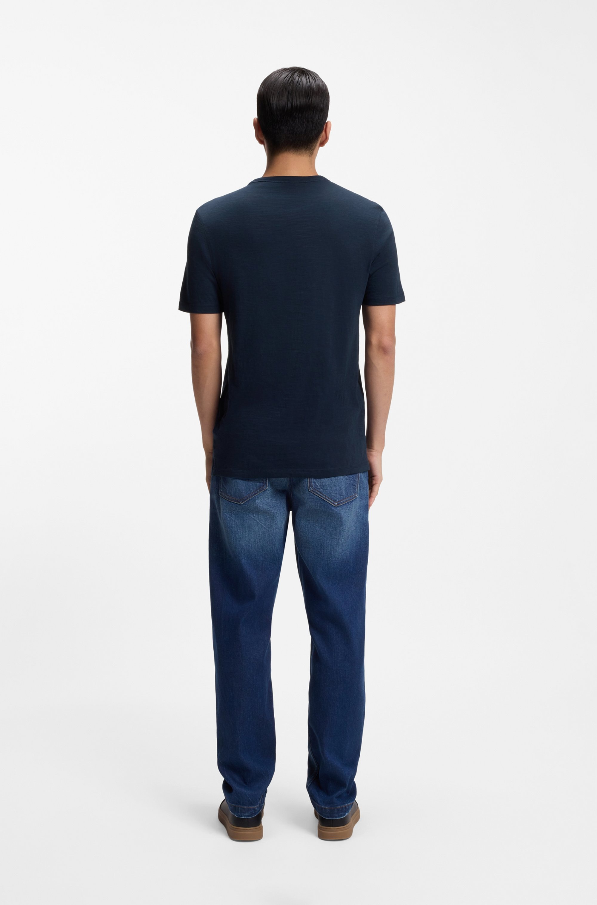 BOSS ORANGE T-Shirt »Tegood« Rundhalsausschnitt, Regular Fit, Logoschriftzug