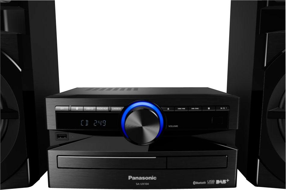 Panasonic Microanlage »SC-UX104«, (Bluetooth Digitalradio (DAB+) 300 W)