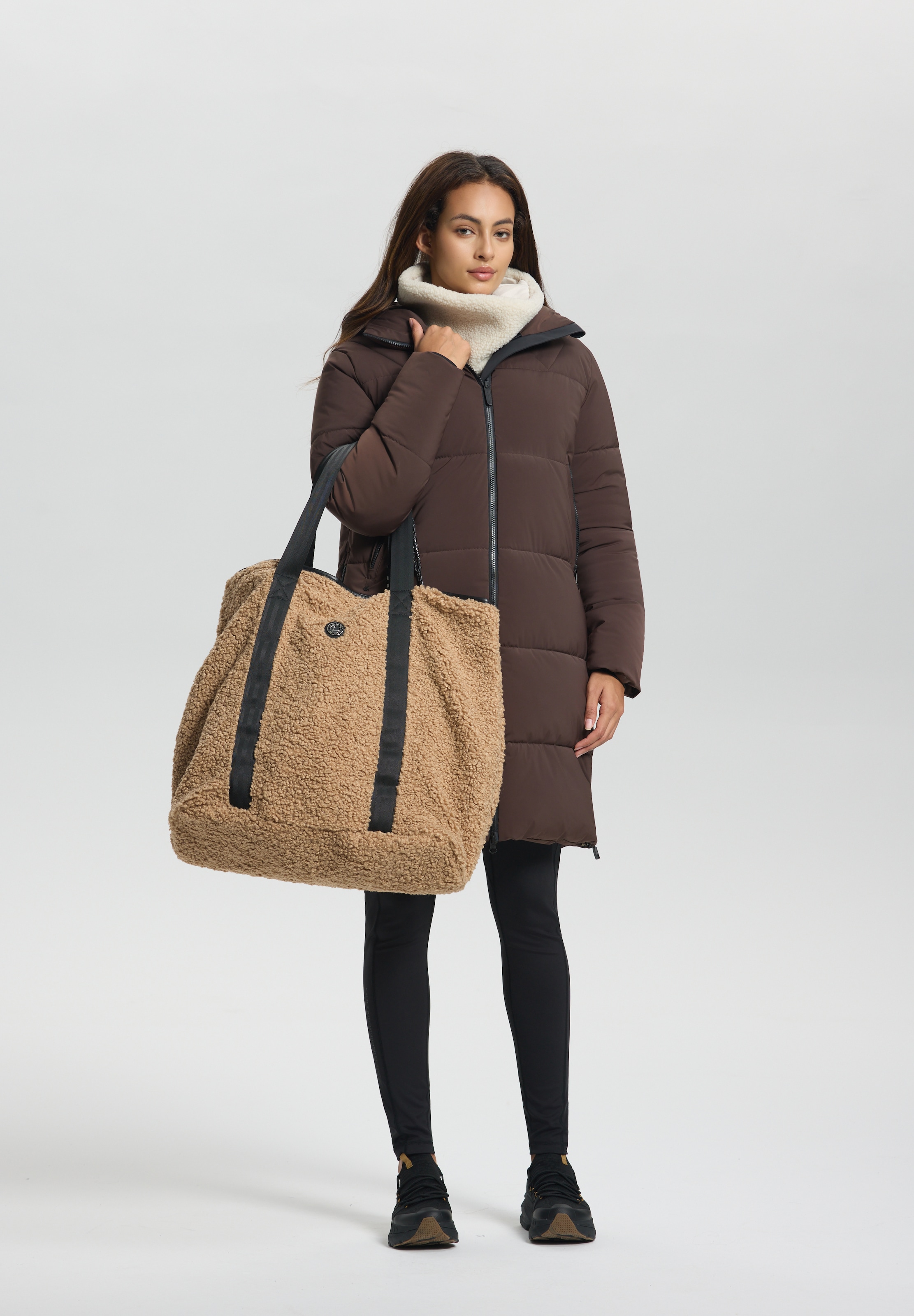 Luhta Shopper »LUHTA OUTAMO« mit innenliegender Reißverschlusstasche, mit Polyesterfutter