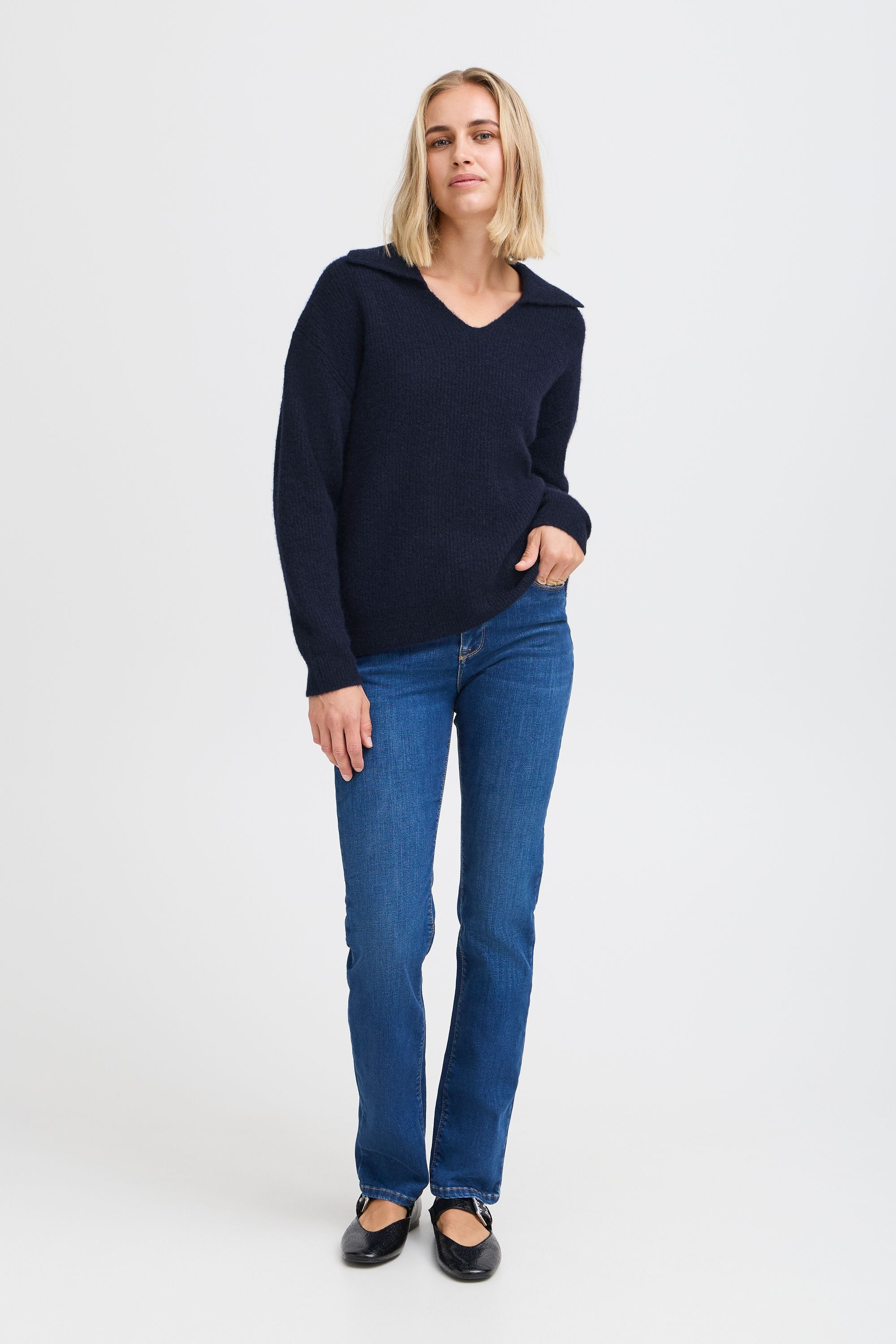 Pulz Jeans Strickpullover »Strickpullover PZASTRA V-Neck Pullover«