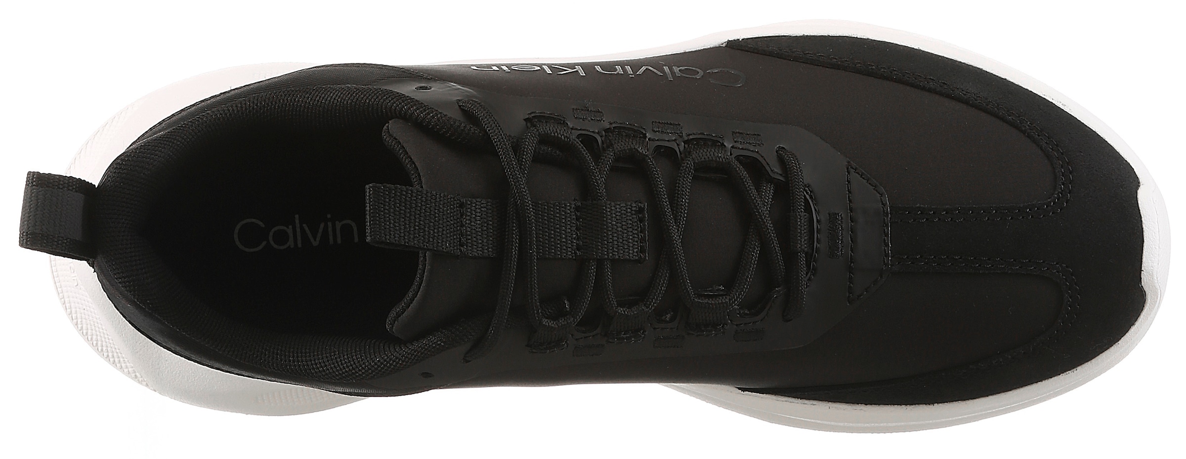 Calvin Klein Sneaker »LIGHT EVA RUNNER«  Freizeitsneaker, Halbschuh, Schnürschuh mit CK-Logo