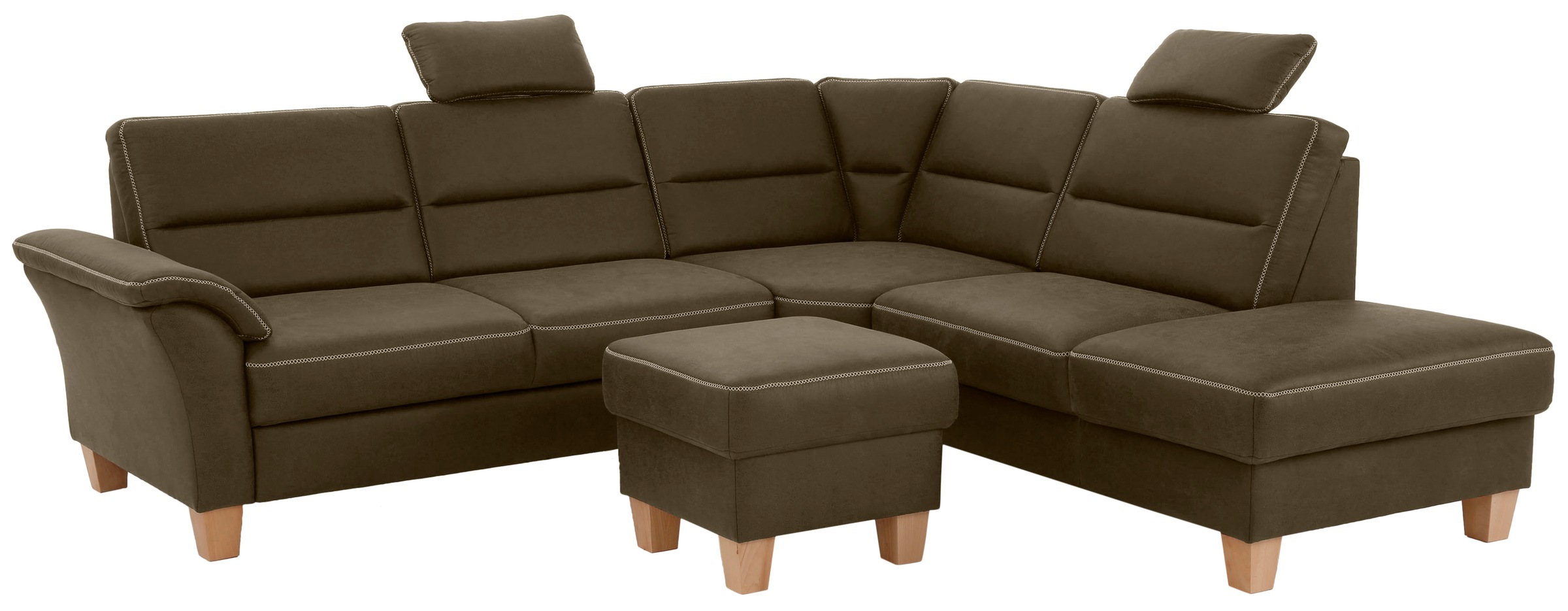 Home affaire Ecksofa »Soleo L-Form«, komfortabel durch Trapezecke mit Relaxfunktion, auch mit Bettfunktion