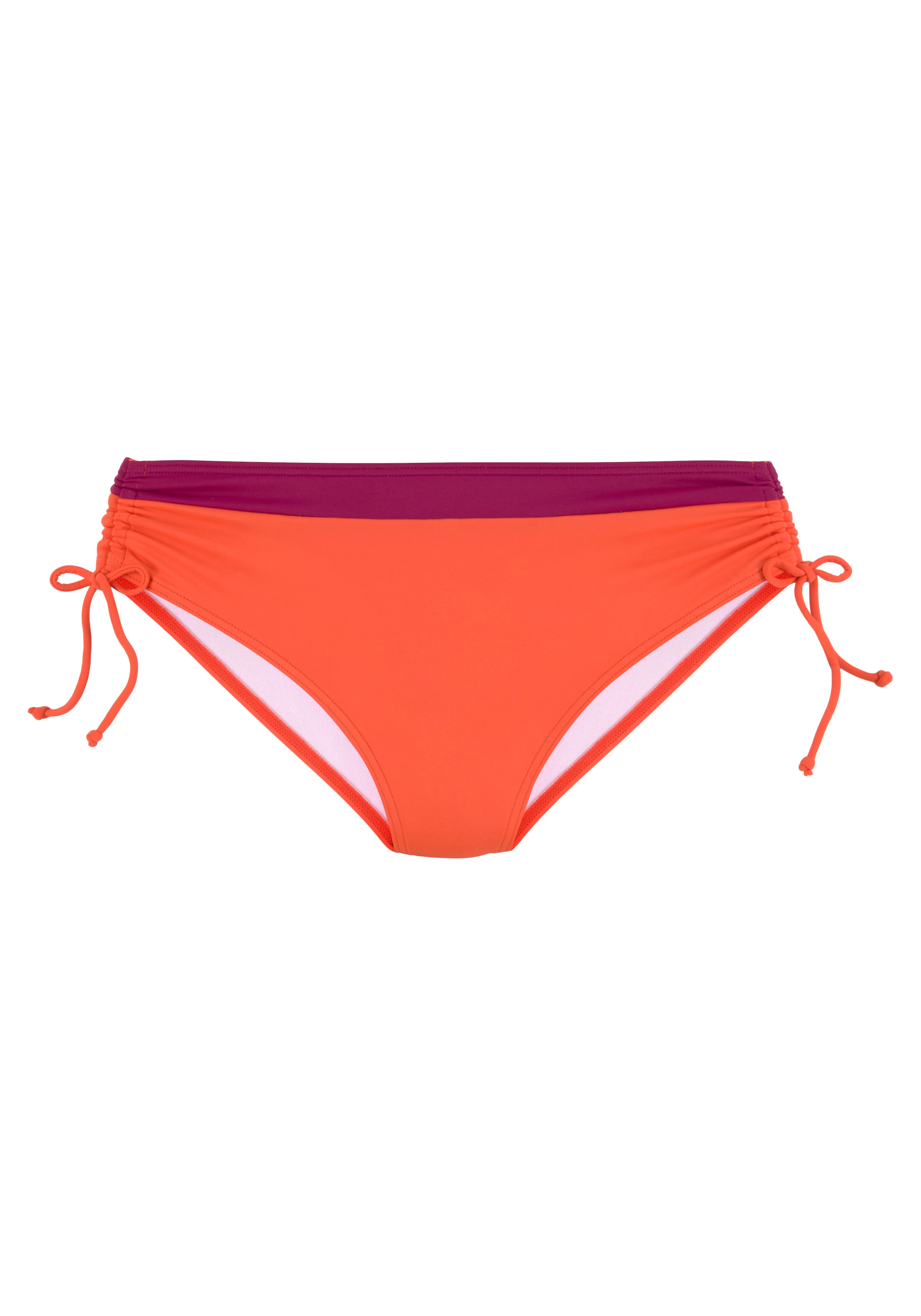 s.Oliver Bikini-Hose »Yella«, mit kontrastfarbenen Details und seitlich regulierbar